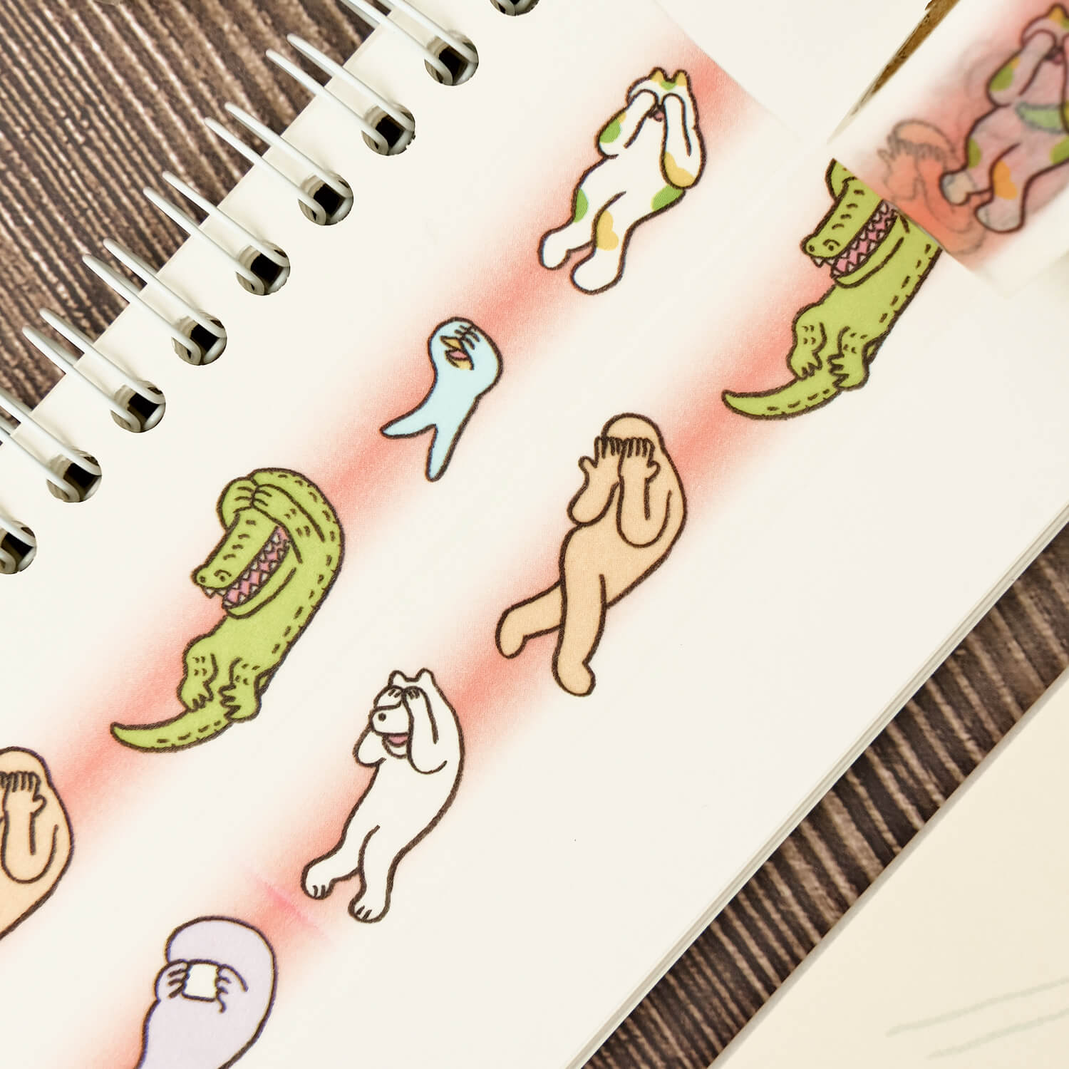 Osoblanco x Makomo Masking Tape - Shy