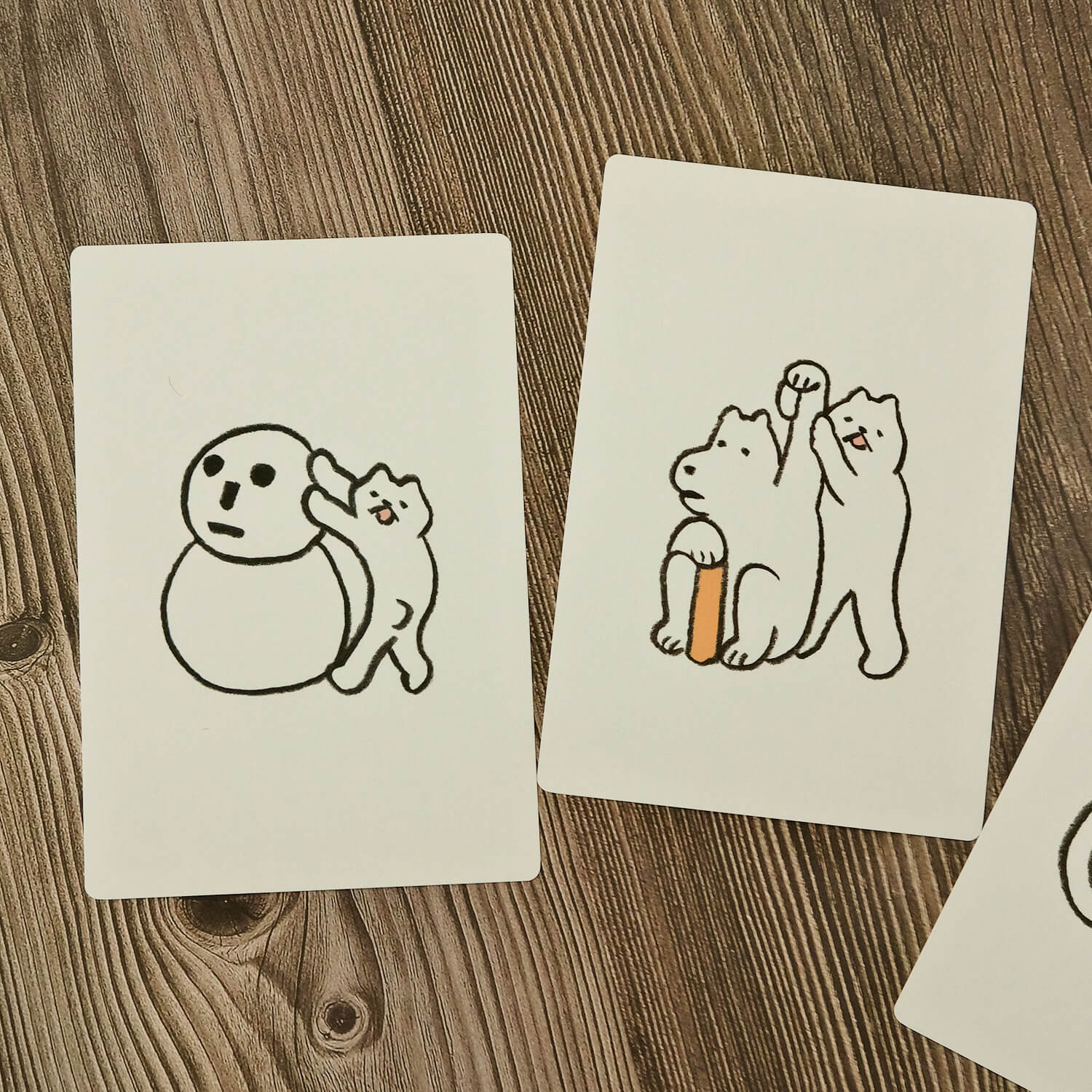 Osoblanco x Makomo Postcard - Lucky Dog