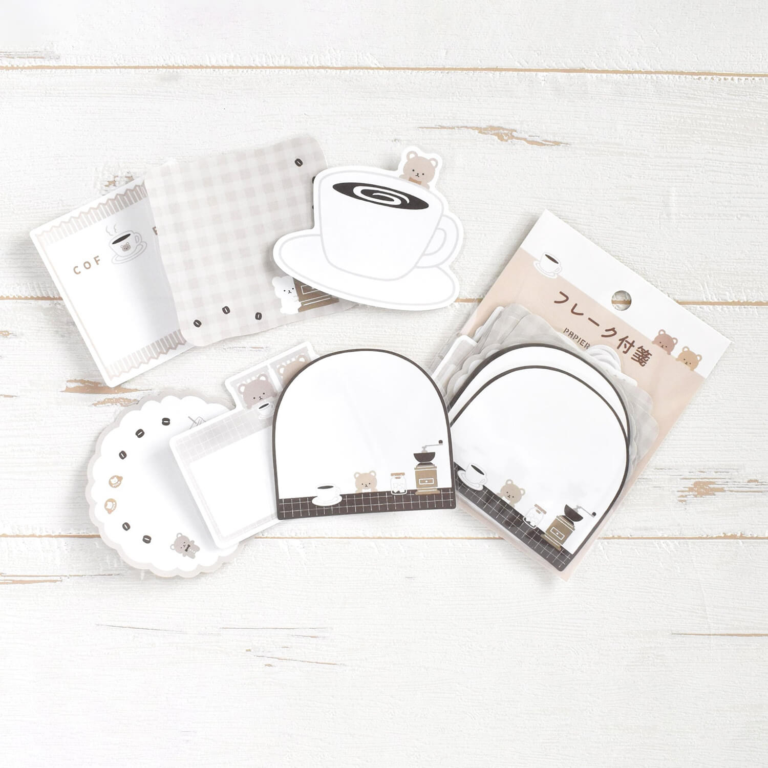Papier Platz Flake Sticky Notes – Bear’s Coffee