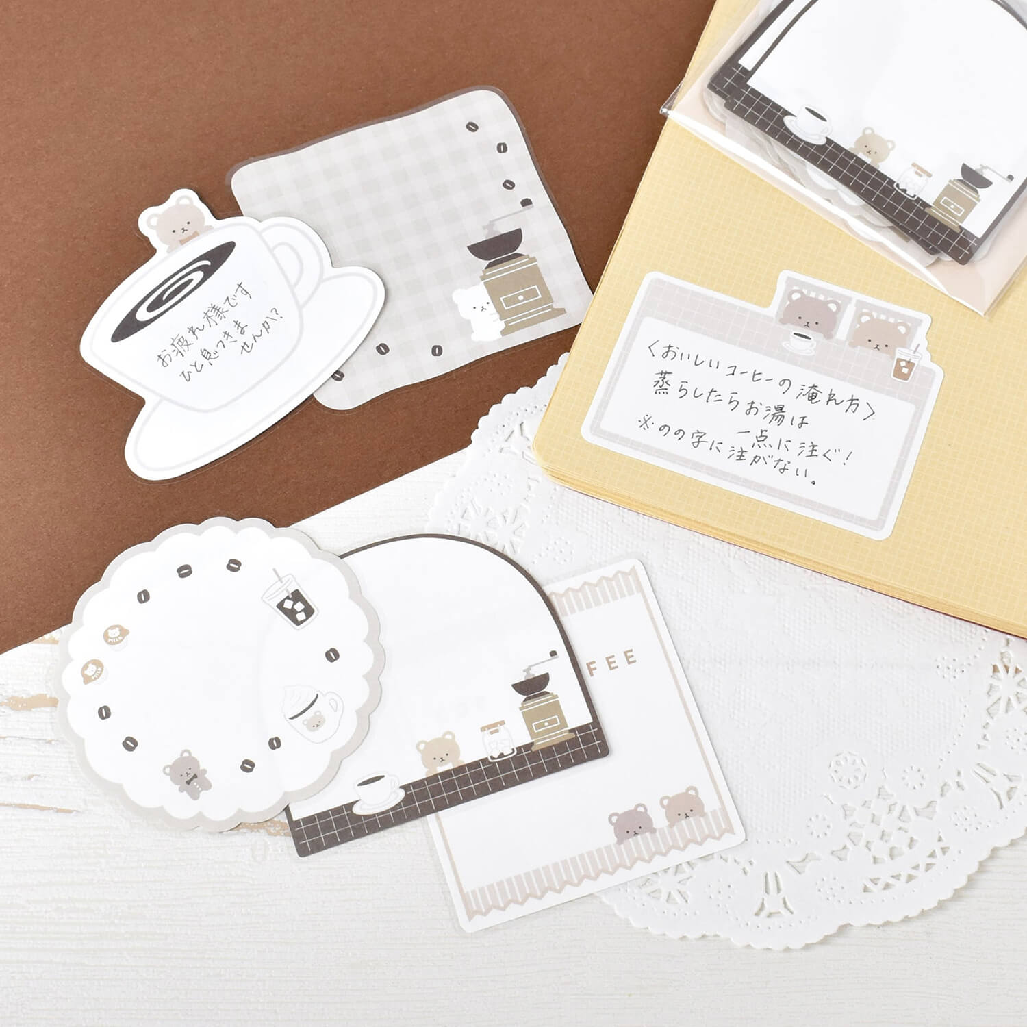Papier Platz Flake Sticky Notes – Bear’s Coffee
