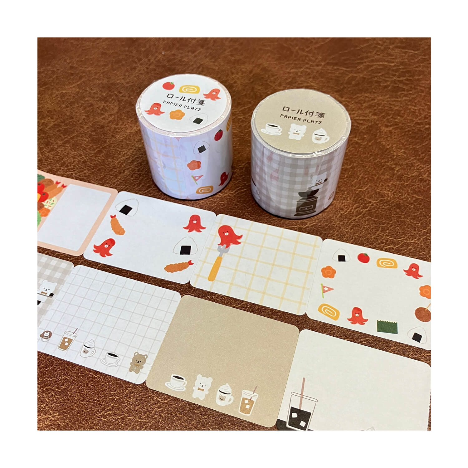 Papier Platz Roll Sticky Notes – Bear’s Coffee