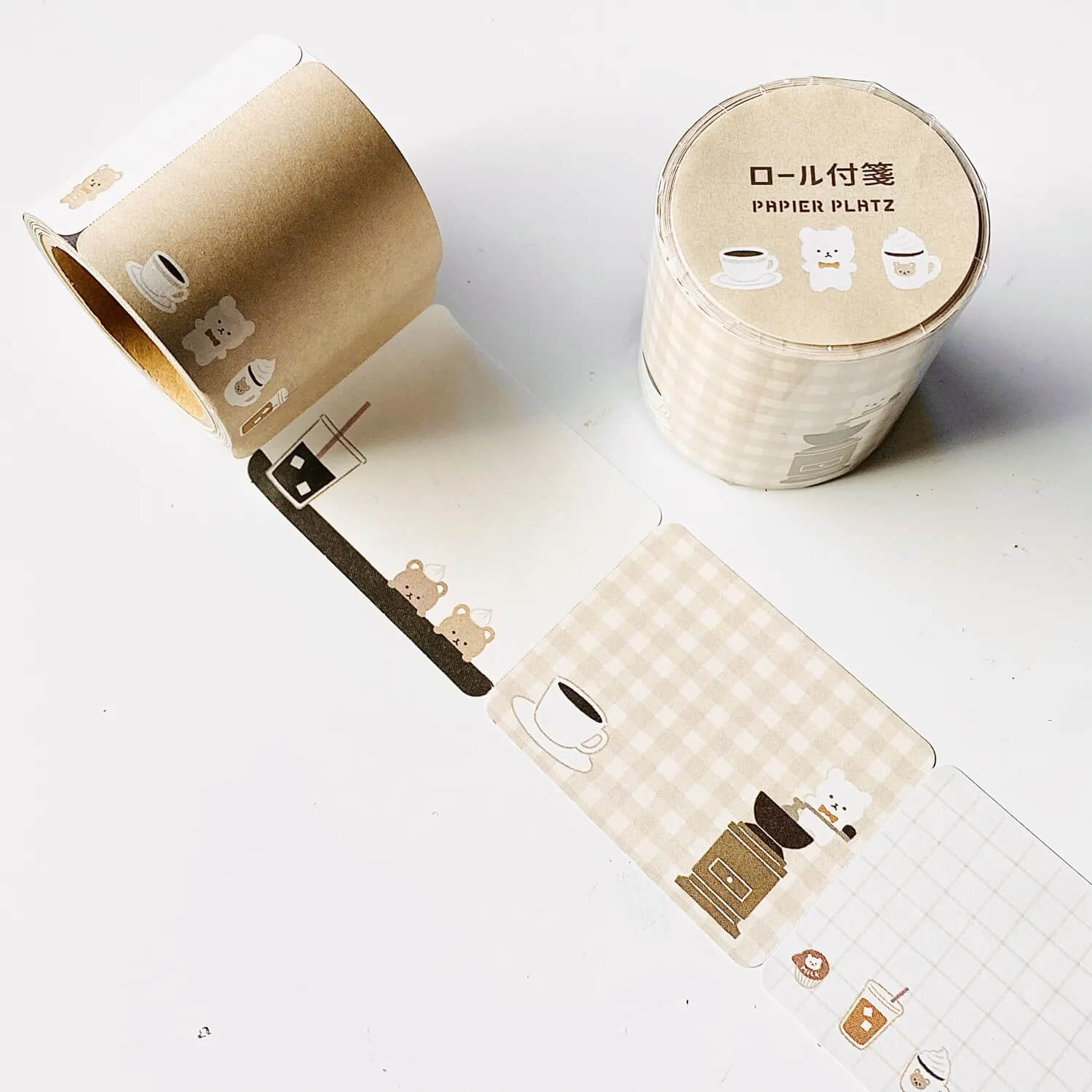 Papier Platz Roll Sticky Notes – Bear’s Coffee