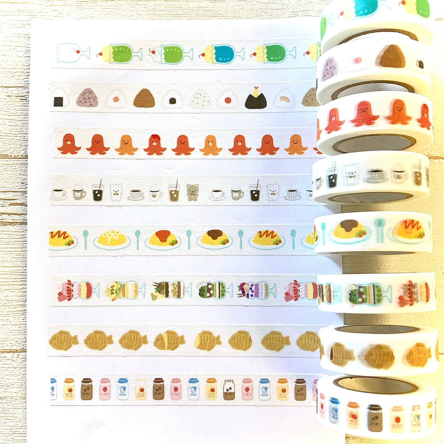 Papier Platz Washi Tape – Okawari Series