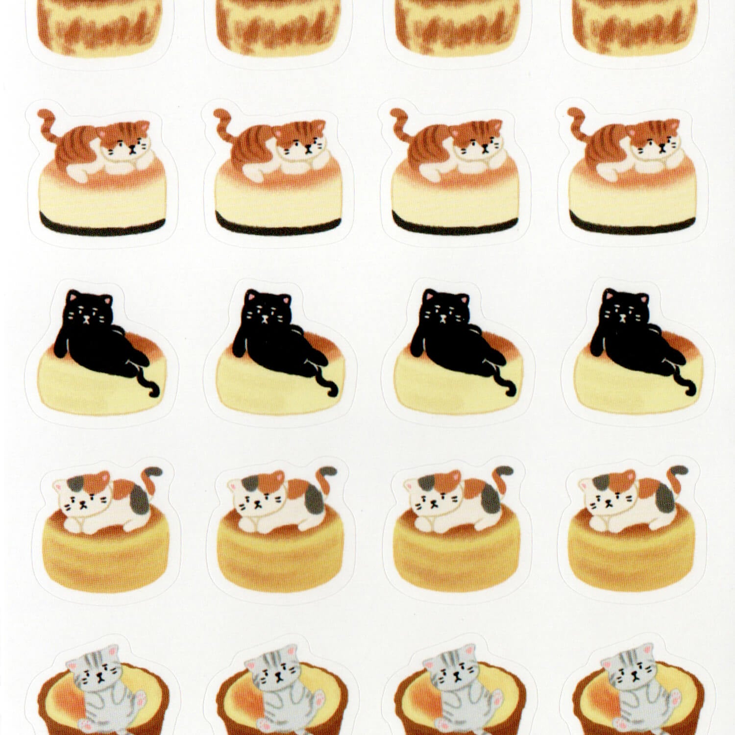 Papier platz x AOYOSHI Sticker Sheet