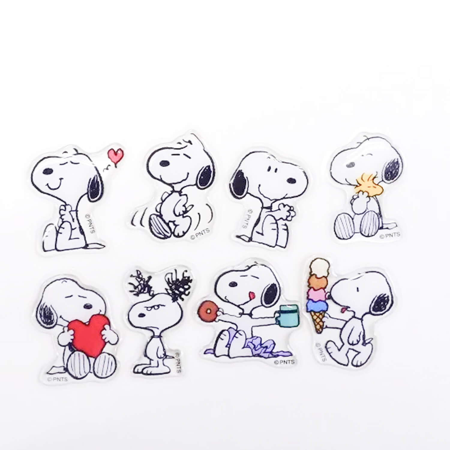 Peanuts Flake Stickers – Classic