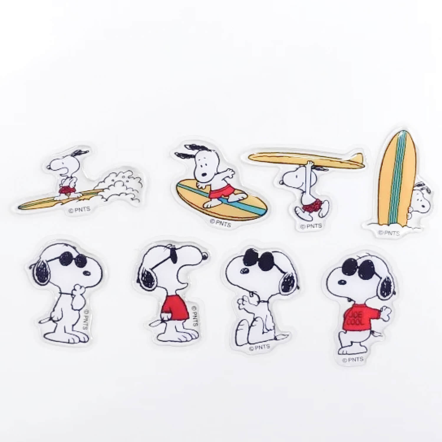 Peanuts Flake Stickers – Surf Edition