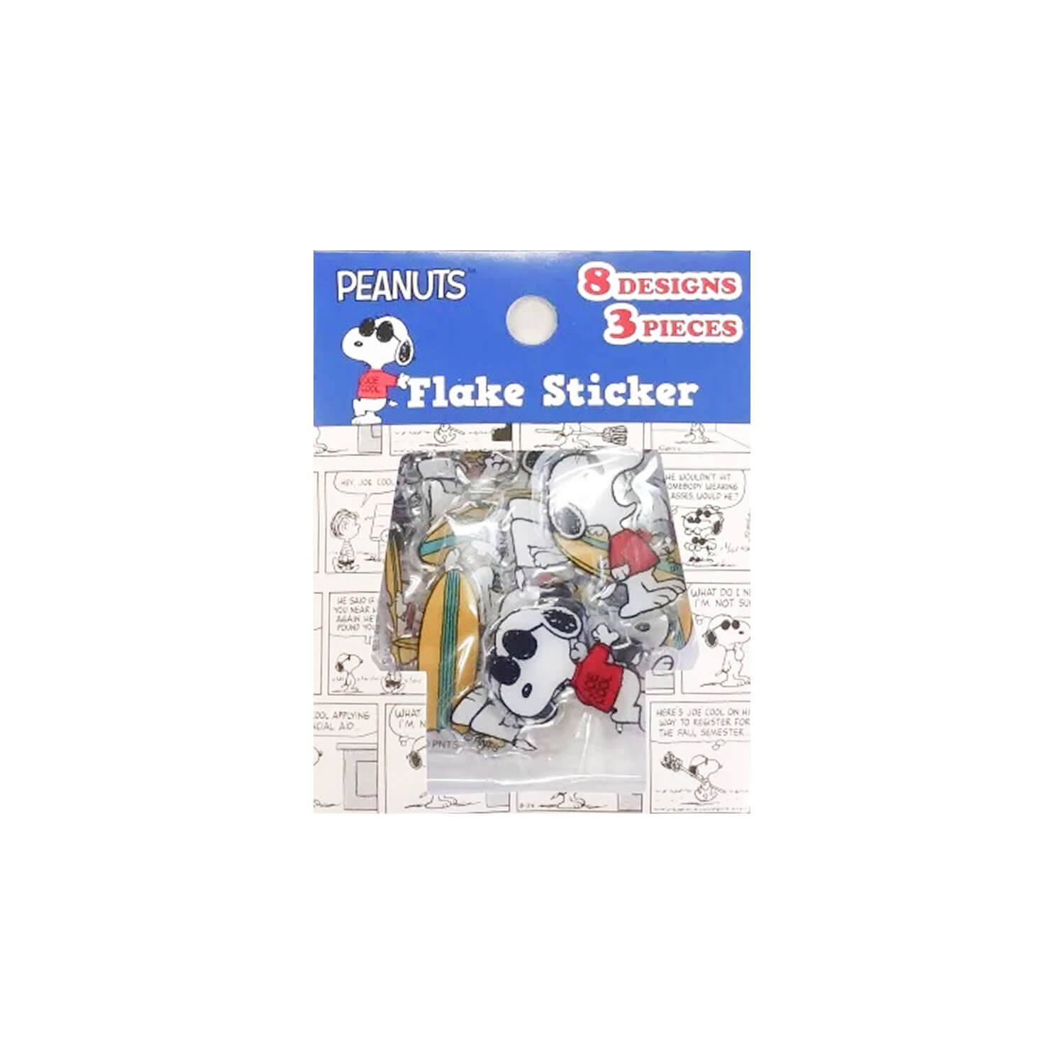 Peanuts Flake Stickers – Surf Edition
