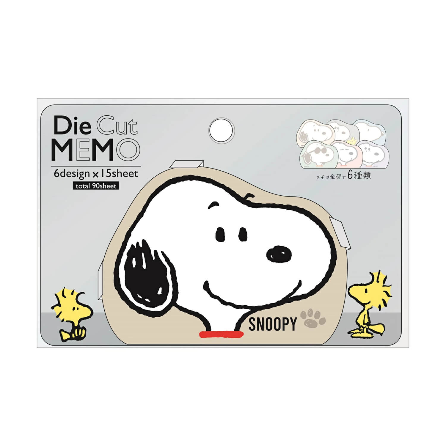 Peanuts Memo Pad – Die-Cut Face