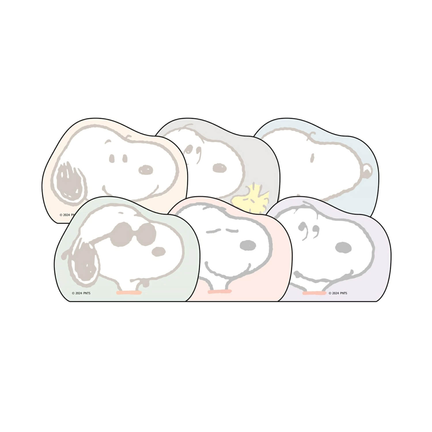 Peanuts Memo Pad – Die-Cut Face
