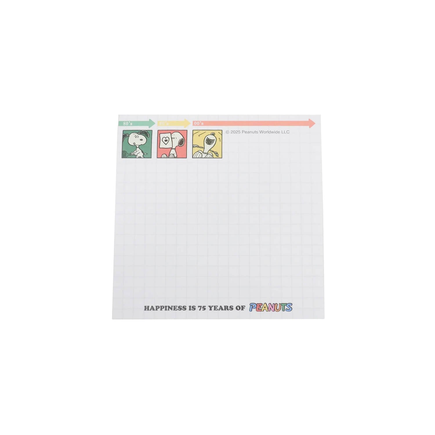 Peanuts Memo Pad – Encyclopedia Square