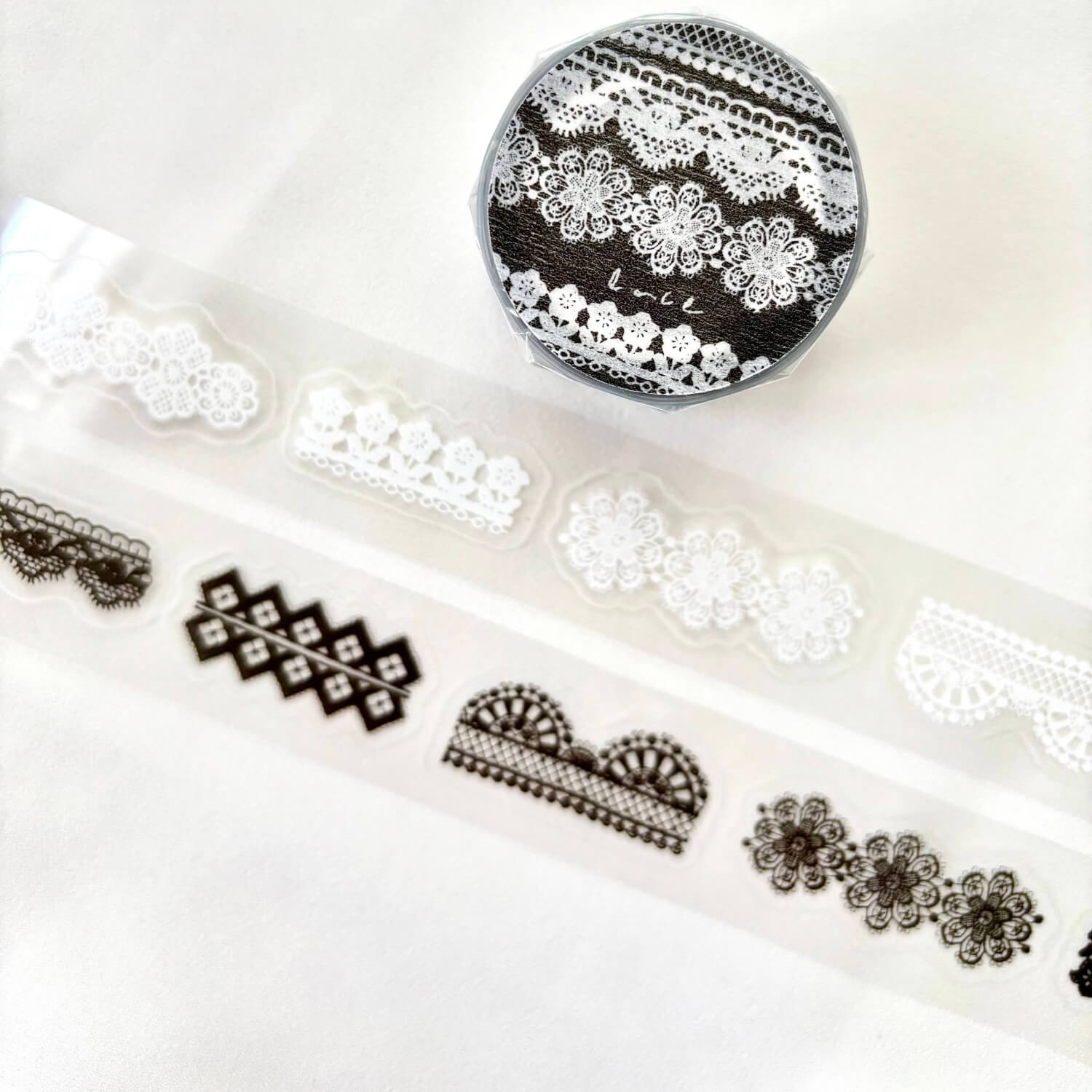 Pion Kiss Cut Glossy PET Tape - Lace