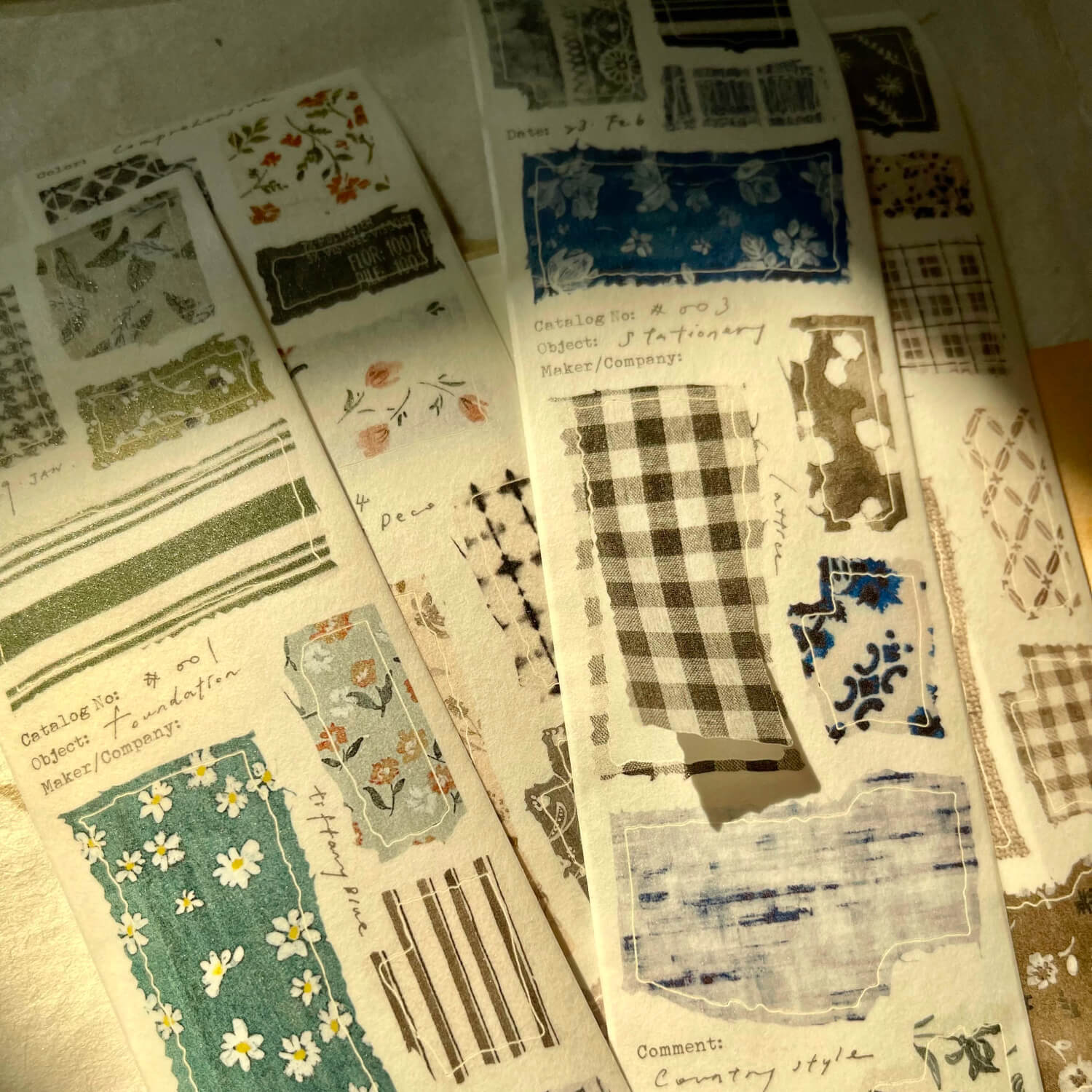 Pion Kiss Cut Washi Tape - Cloth
