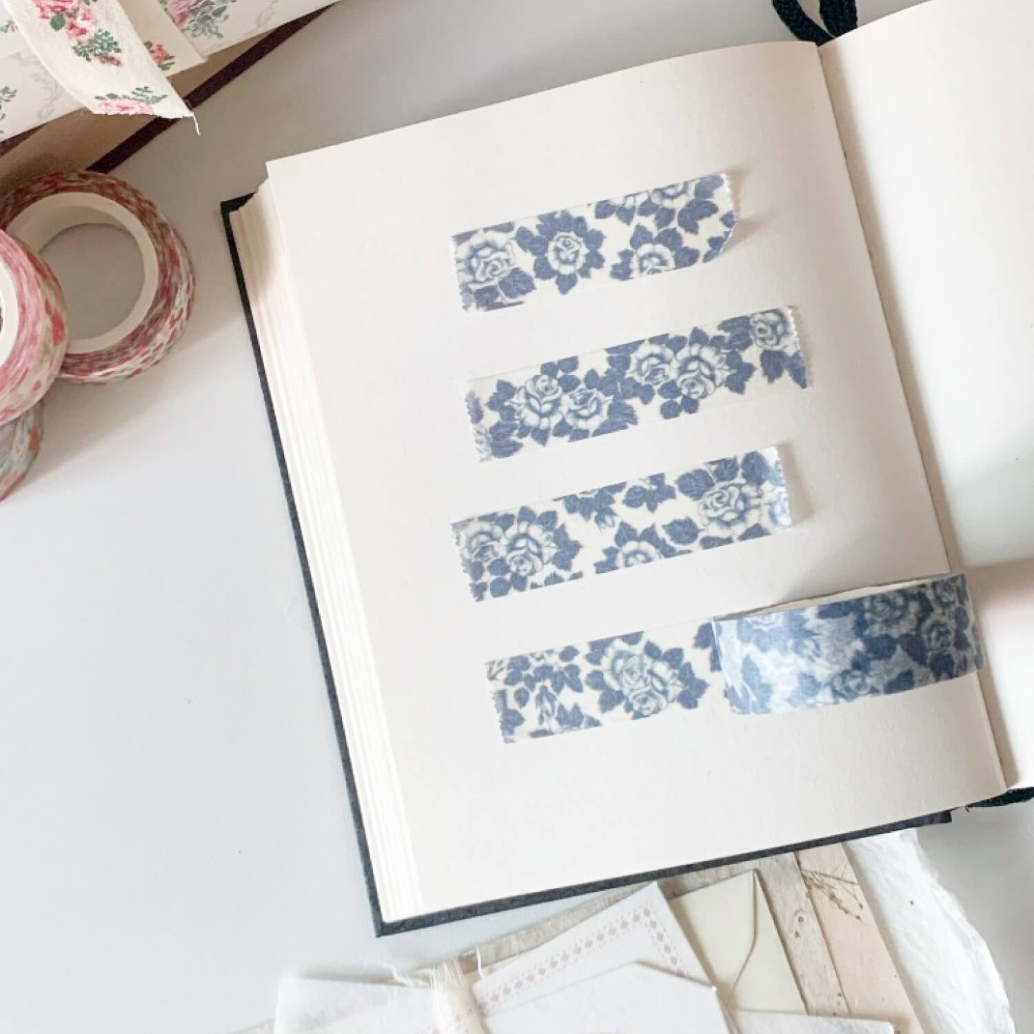 Popo Factory Antique Rose Masking Tape