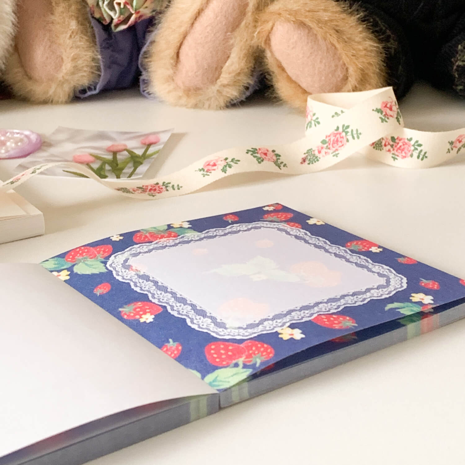 Popo Factory Autumn Berry Mini Memo Pad