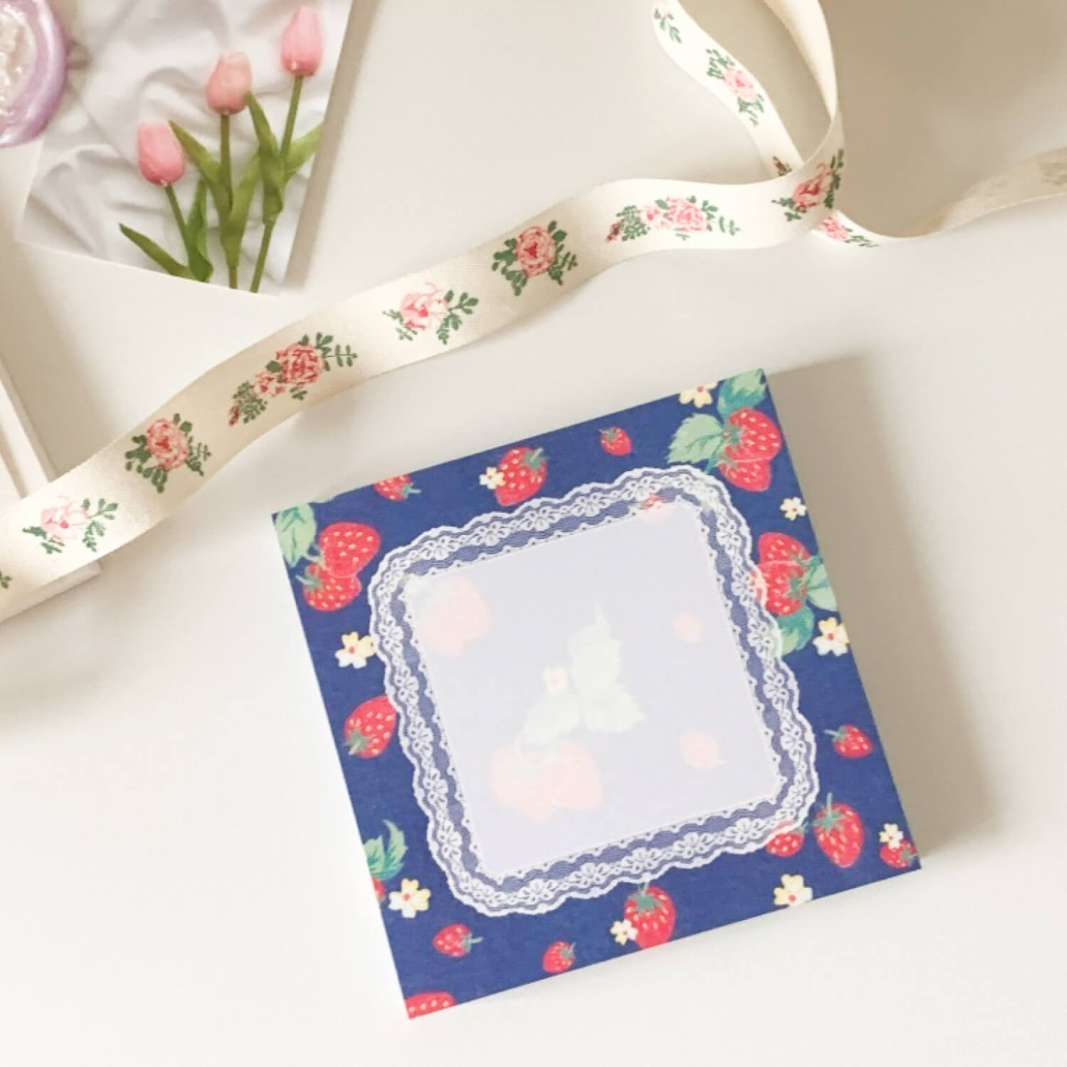 Popo Factory Autumn Berry Mini Memo Pad