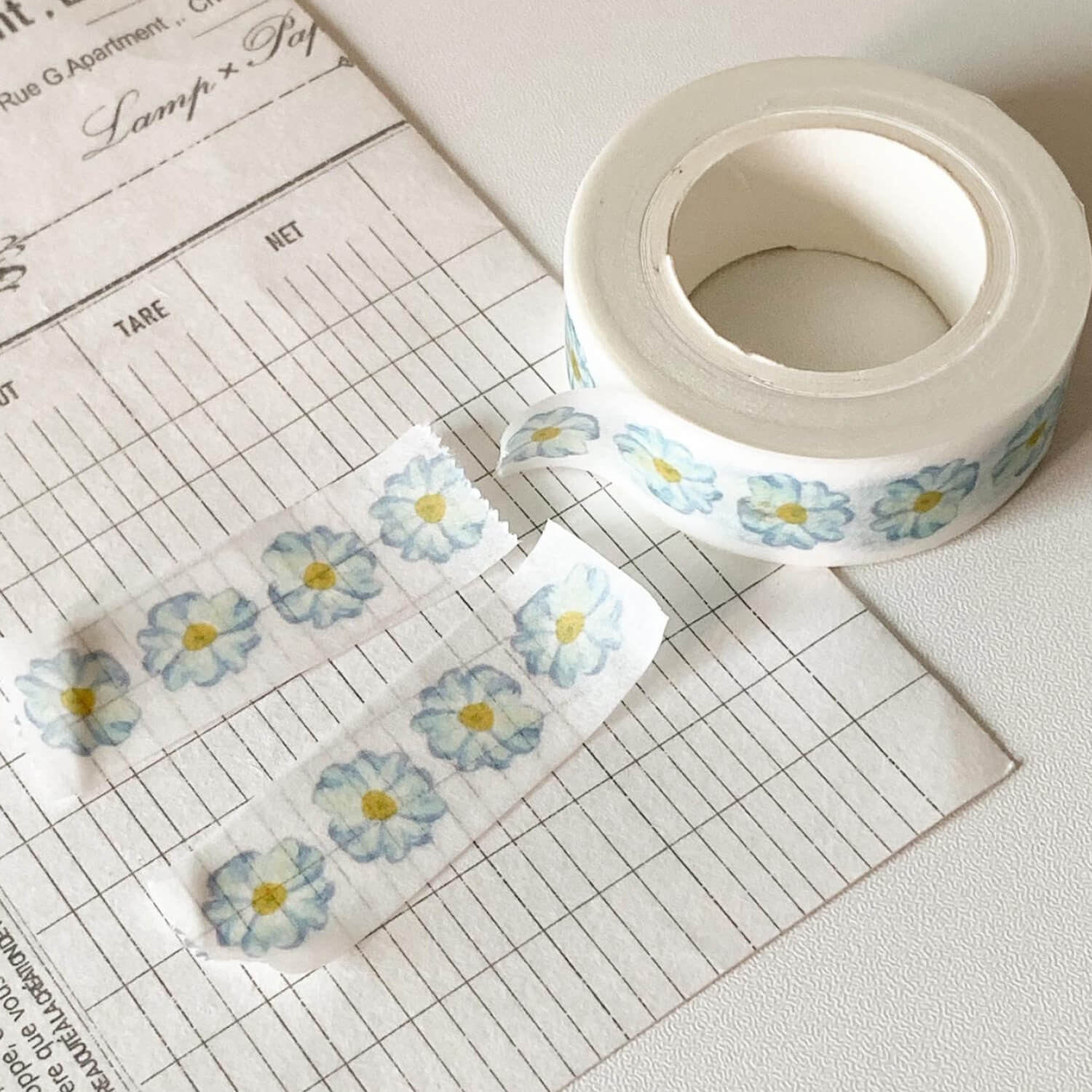 Popo Factory Pure Daisy Masking Tape