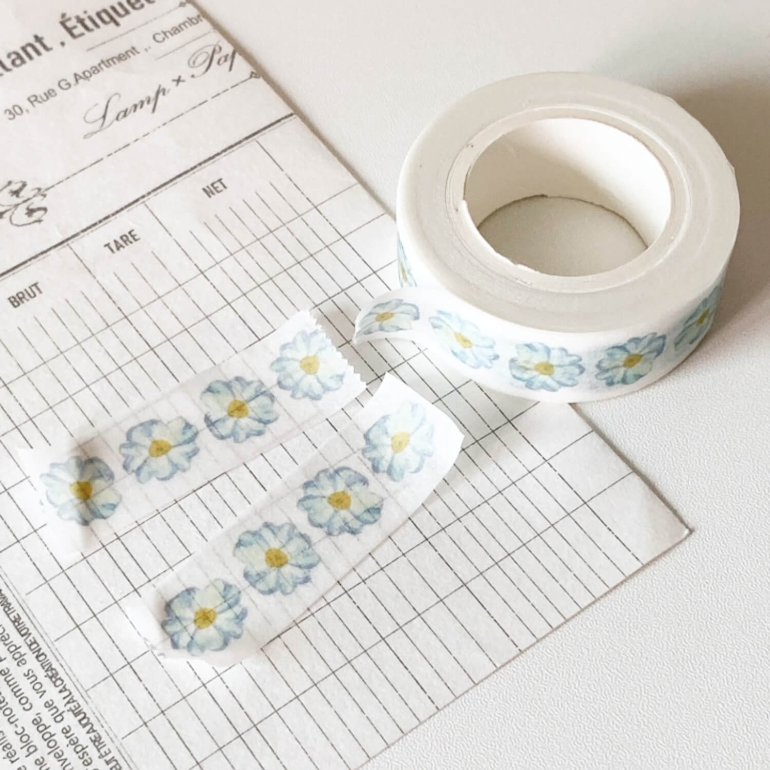 Popo Factory Pure Daisy Masking Tape