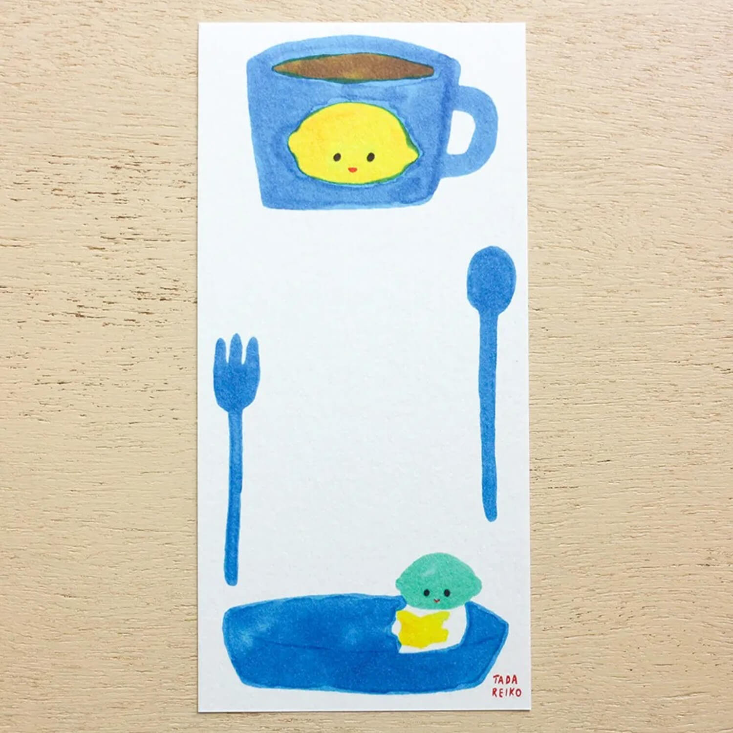Reiko Tada Letter Pad - Lemon & Lime’s Everyday