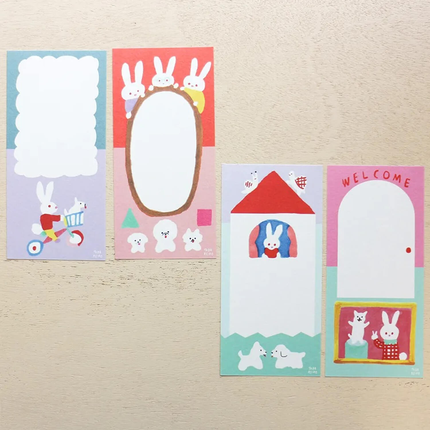 Reiko Tada Letter Pad - Me and My Dog