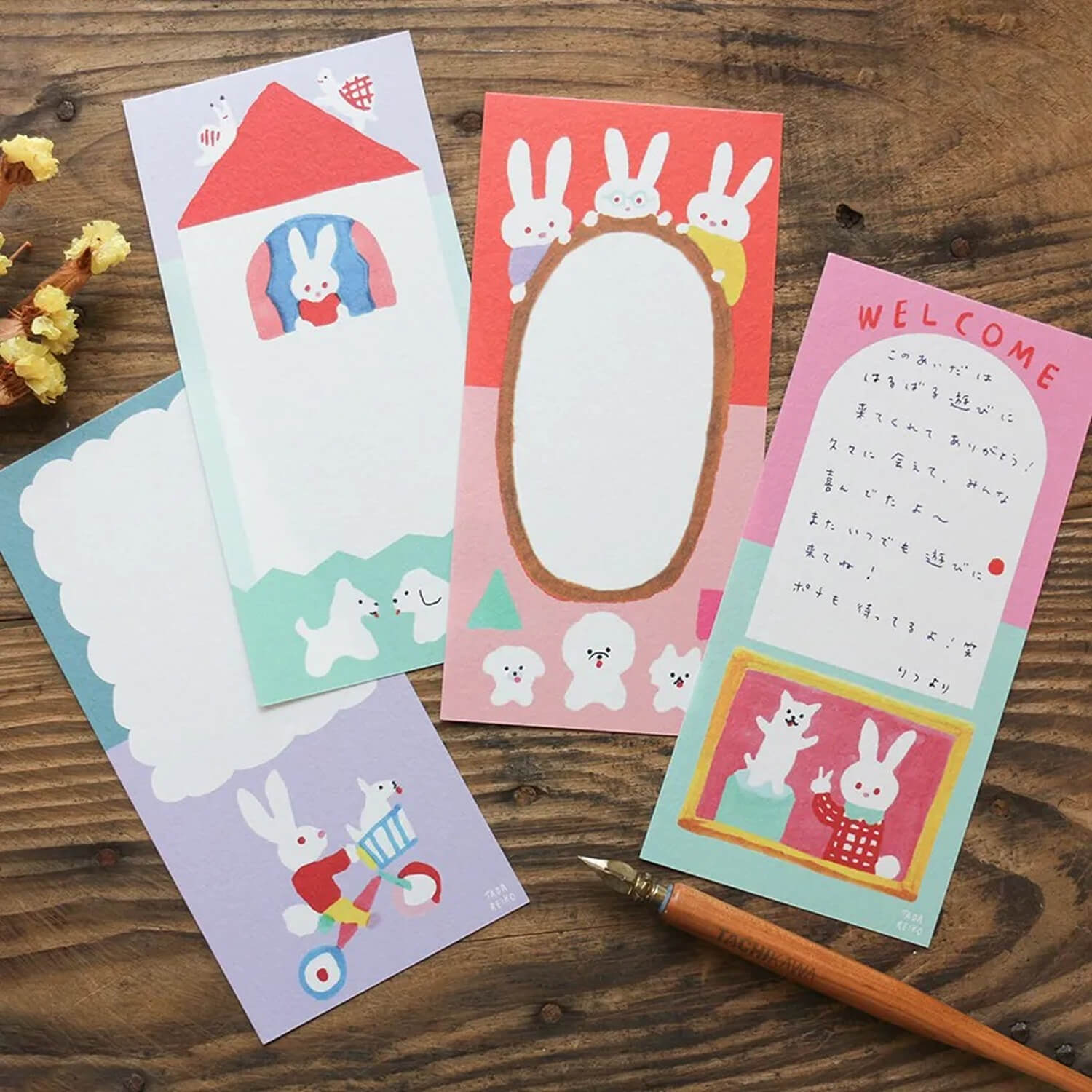 Reiko Tada Letter Pad - Me and My Dog