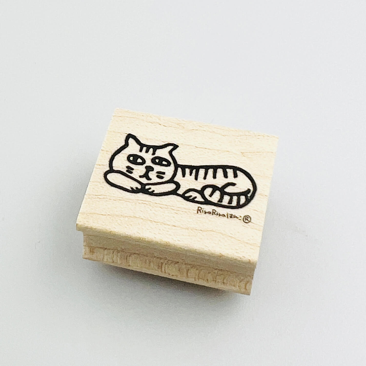 Rira Rira Stamp – Yuru Neko: Goro the Lounger