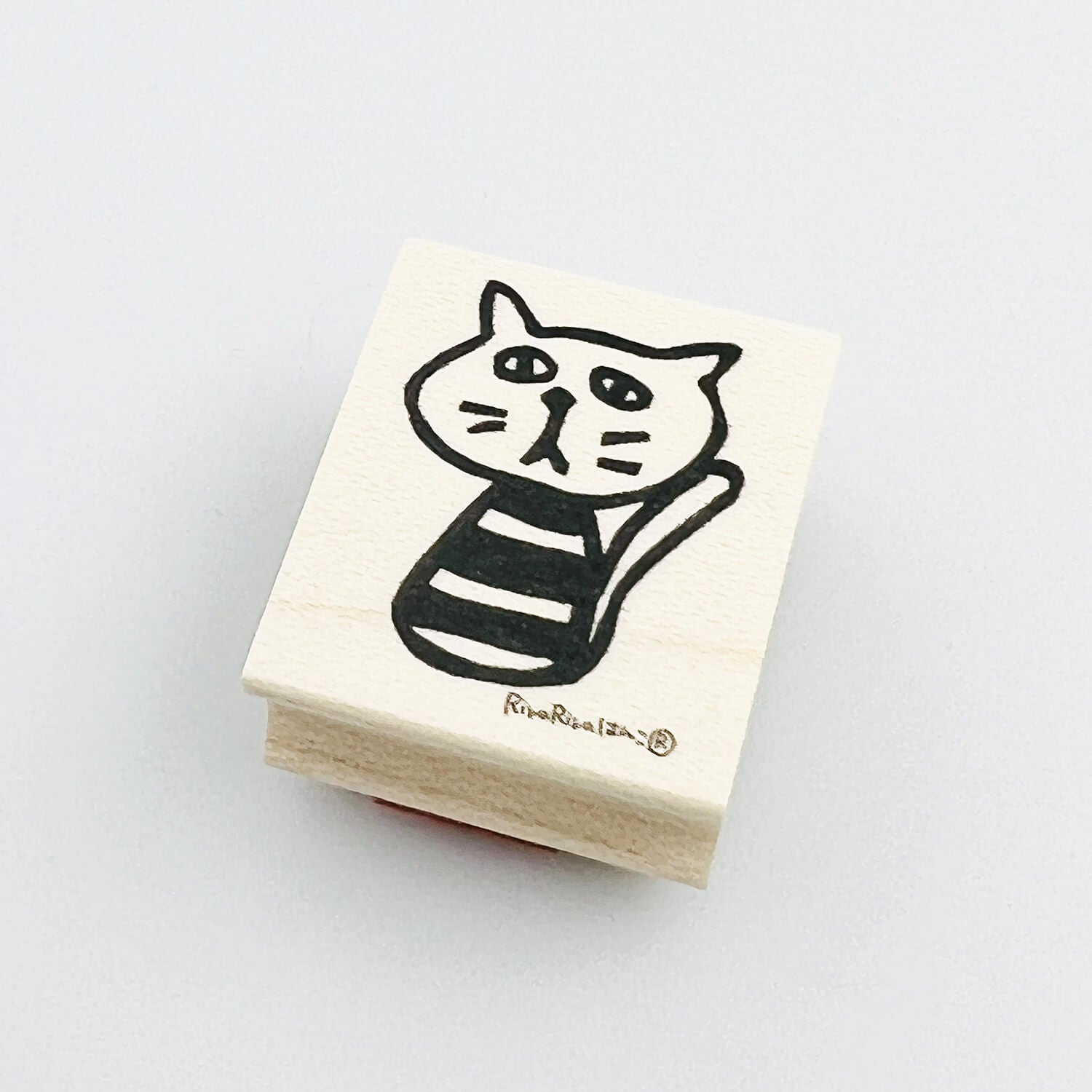 Rira Rira Stamp – Yuru Neko: Shiro the Tabby