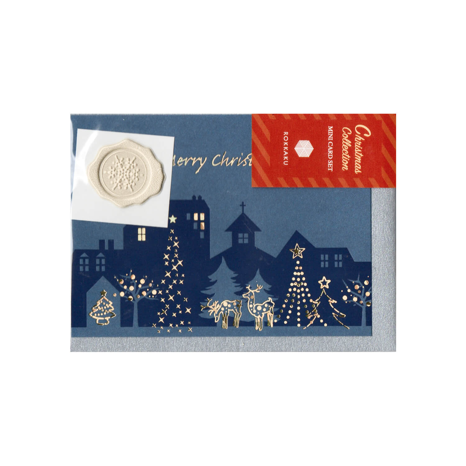 Rokkaku Christmas Collection Mini Card Set- Christmas Illumination