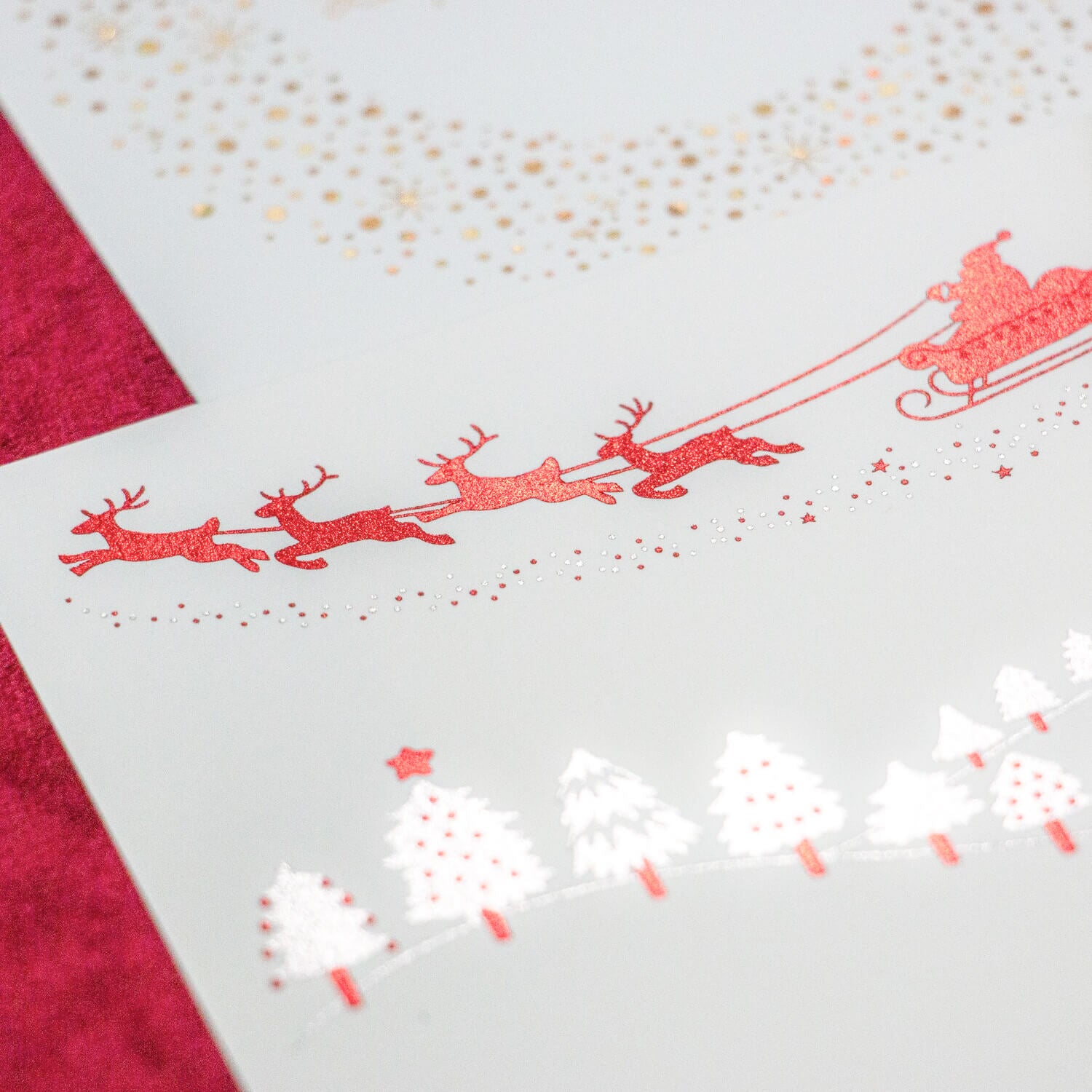 Rokkaku Christmas Collection Post Card - Santa Claus