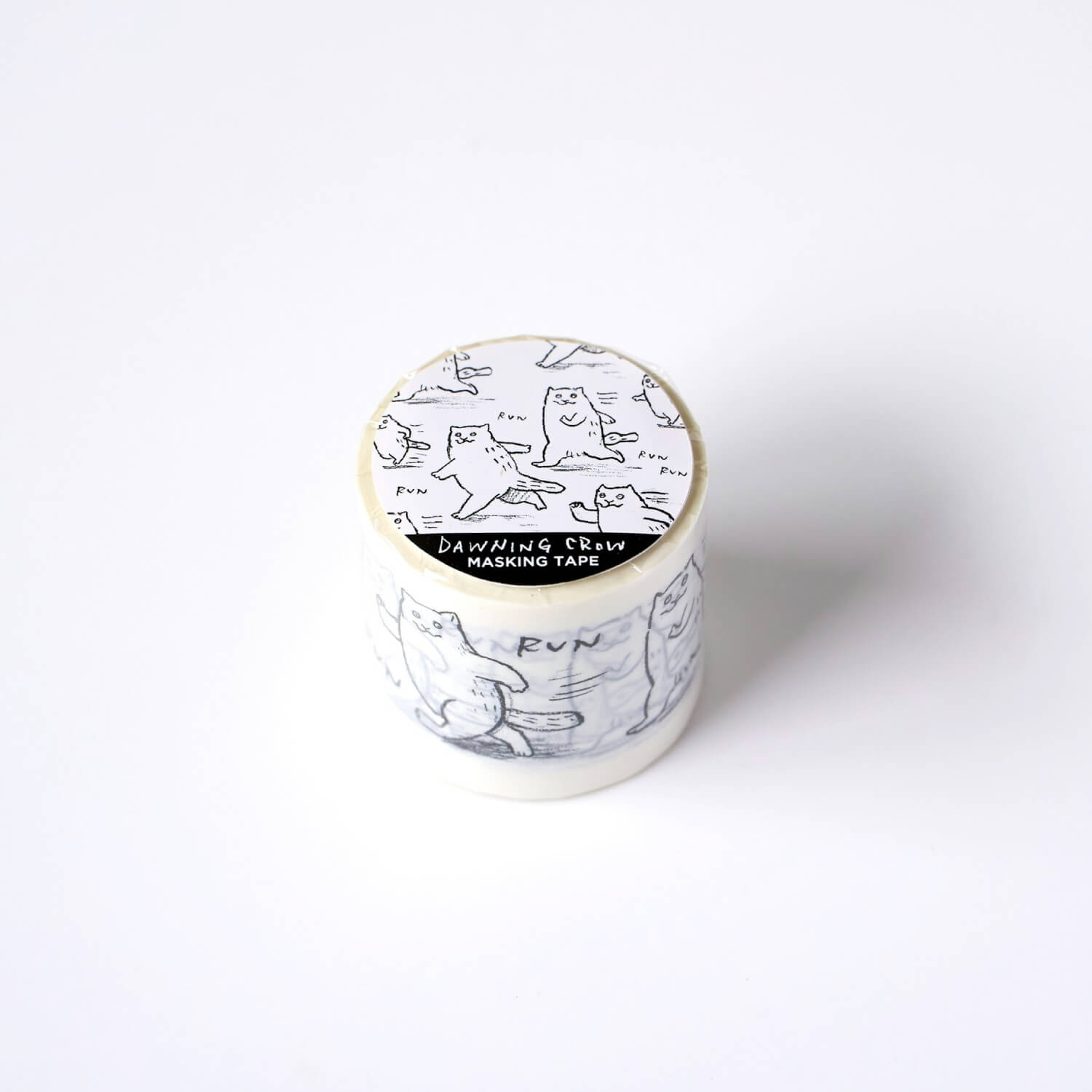Running Cat Masking Tape