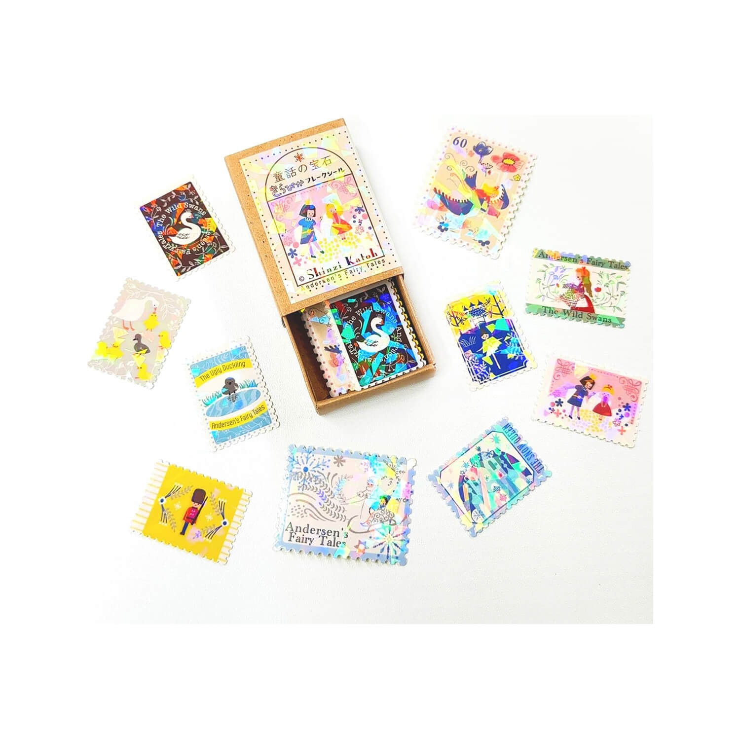 SEAL-DO Gold-Foil Flake Sticker - Andersen’s Fairy Tales Vol.1