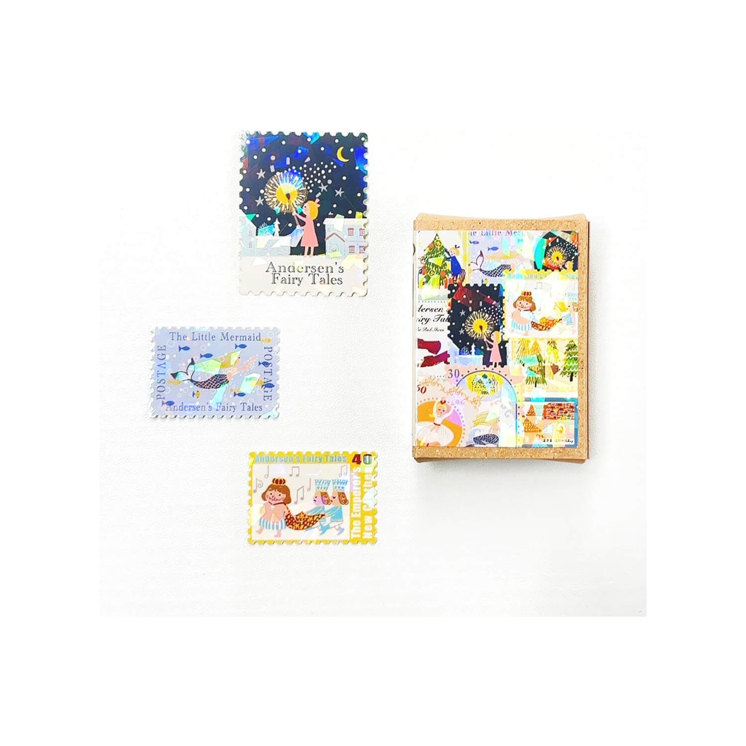 SEAL-DO Gold-Foil Flake Sticker- Andersen’s Fairy Tales Vol.2