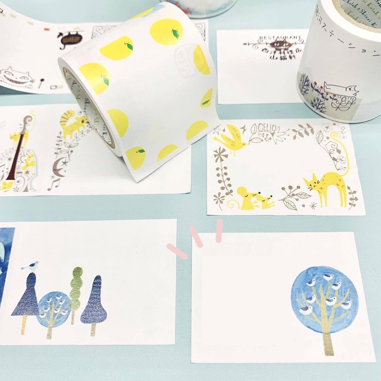 SEAL-DO Shinzi Katoh Sticky Notes Roll - The Nighthawk Star 2
