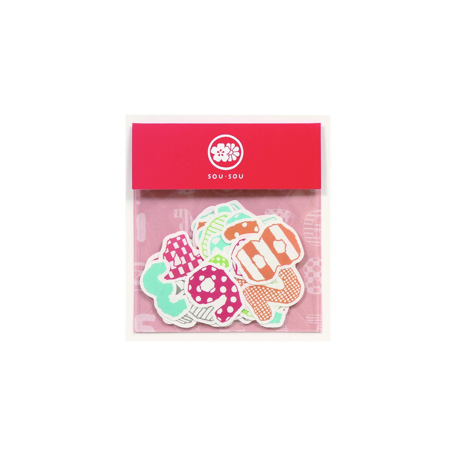SOU・SOU × PHP Institute Flake Stickers