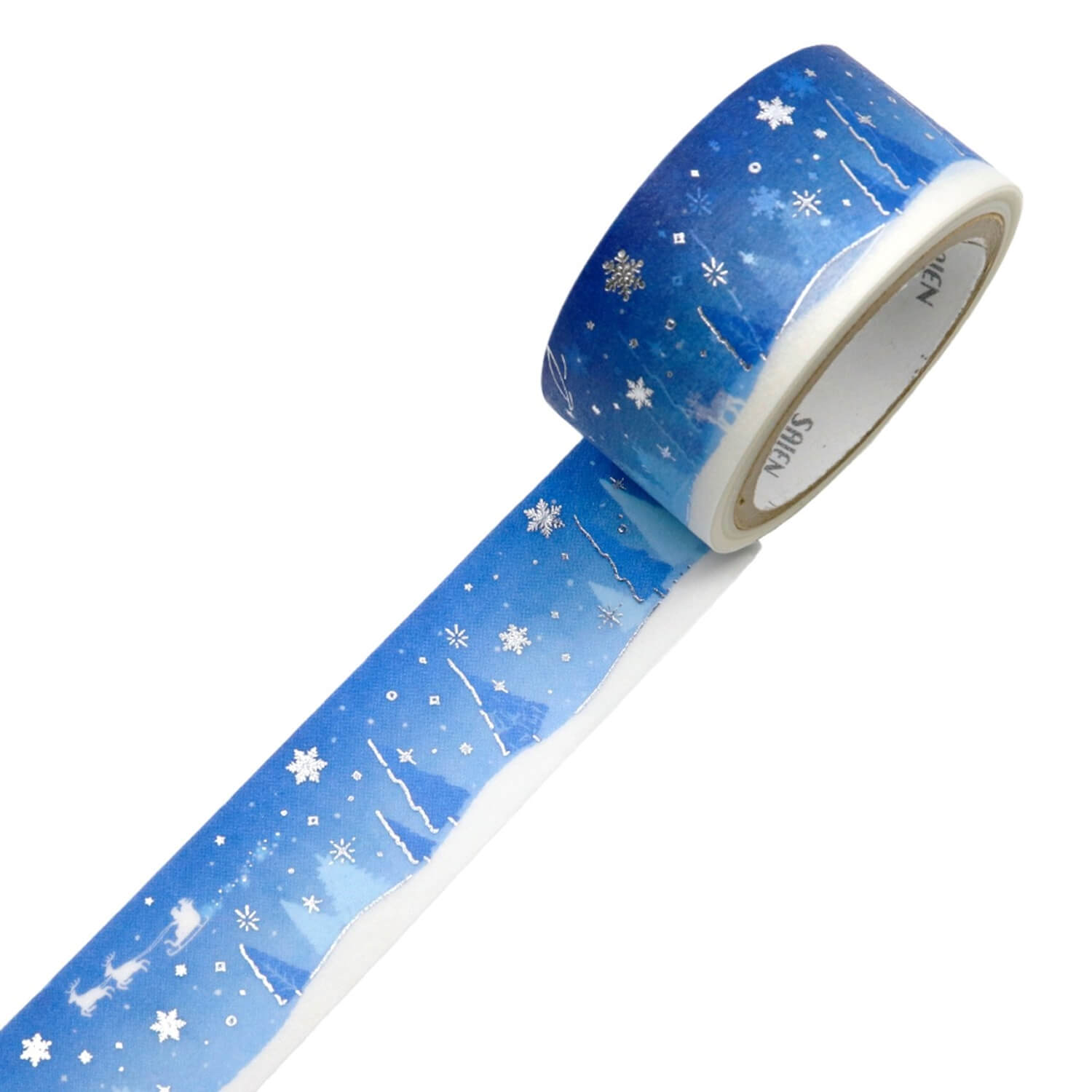 Saien Foil Masking Tape - Winter Night