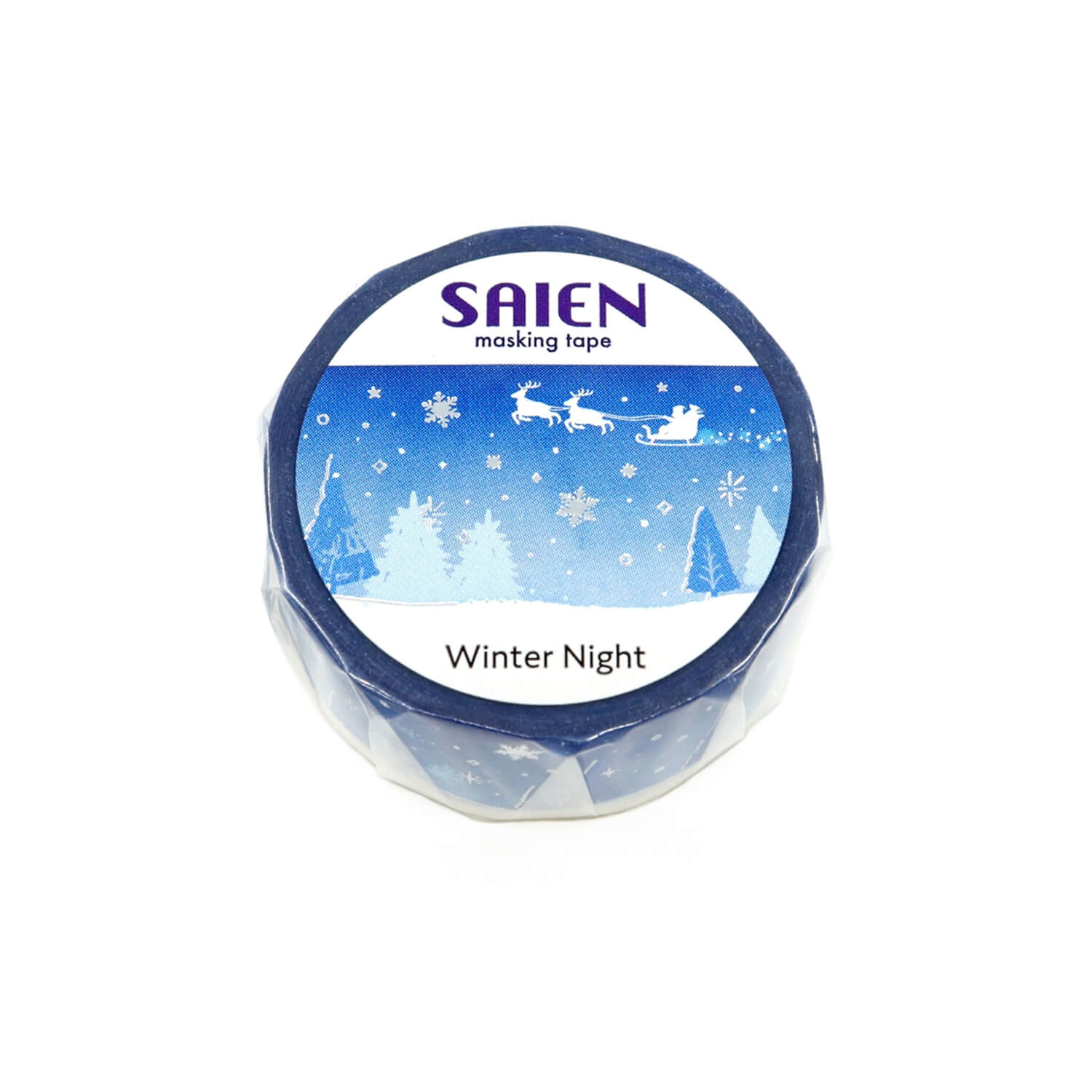 Saien Foil Masking Tape - Winter Night