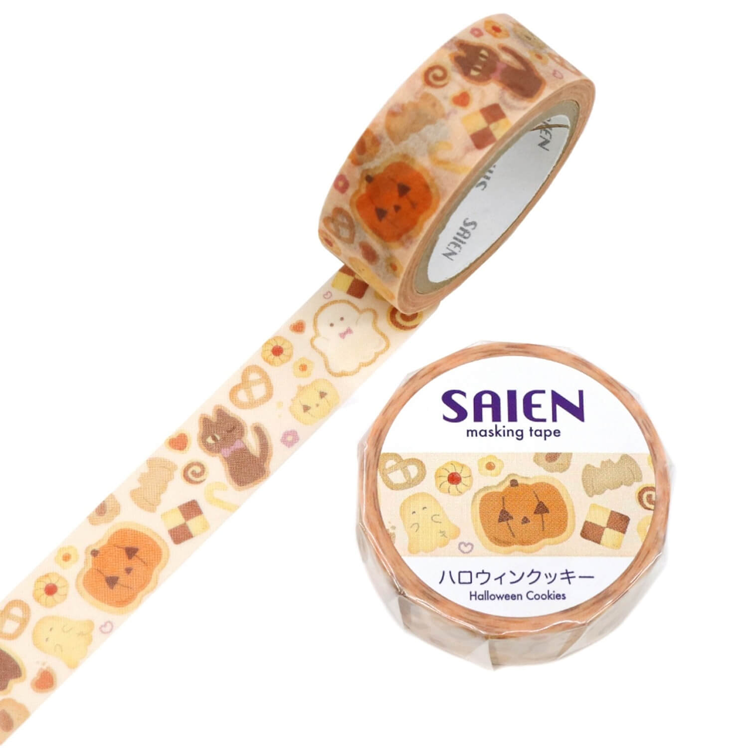 Saien Masking Tape - Halloween Cookies