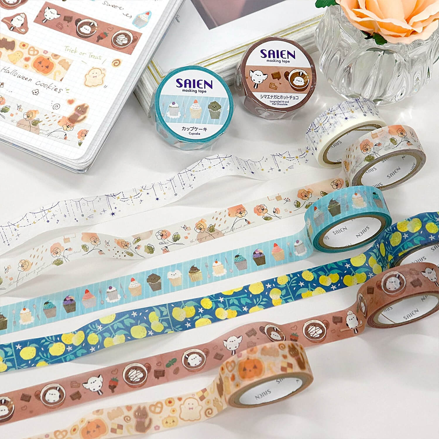 Saien Masking Tape - Hot Chocolate