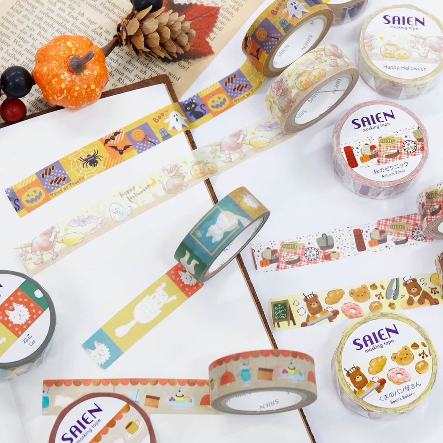Saien Masking Tape - Trick or Treat