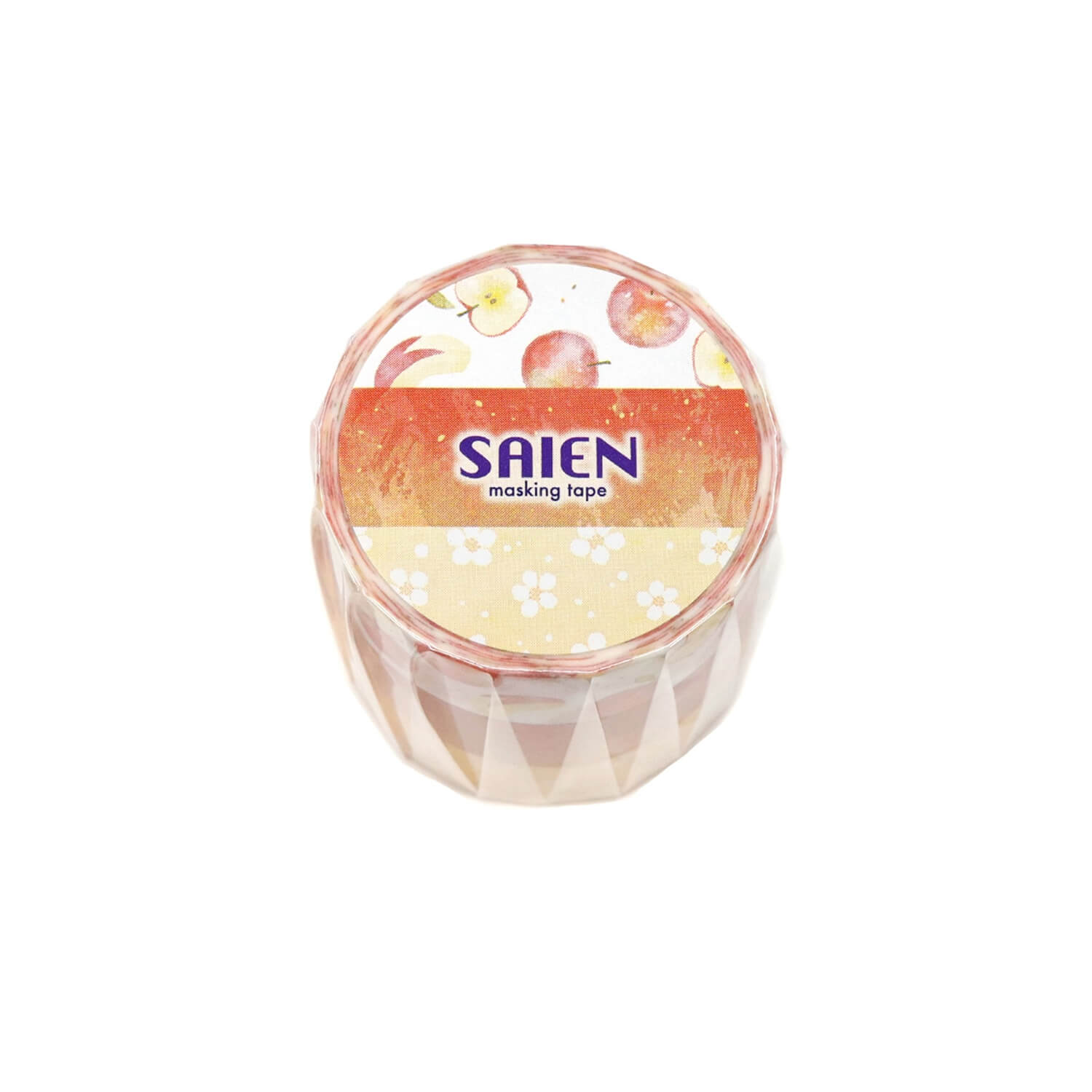 Saien Masking Tape Set – Red Apple (Set of 3)