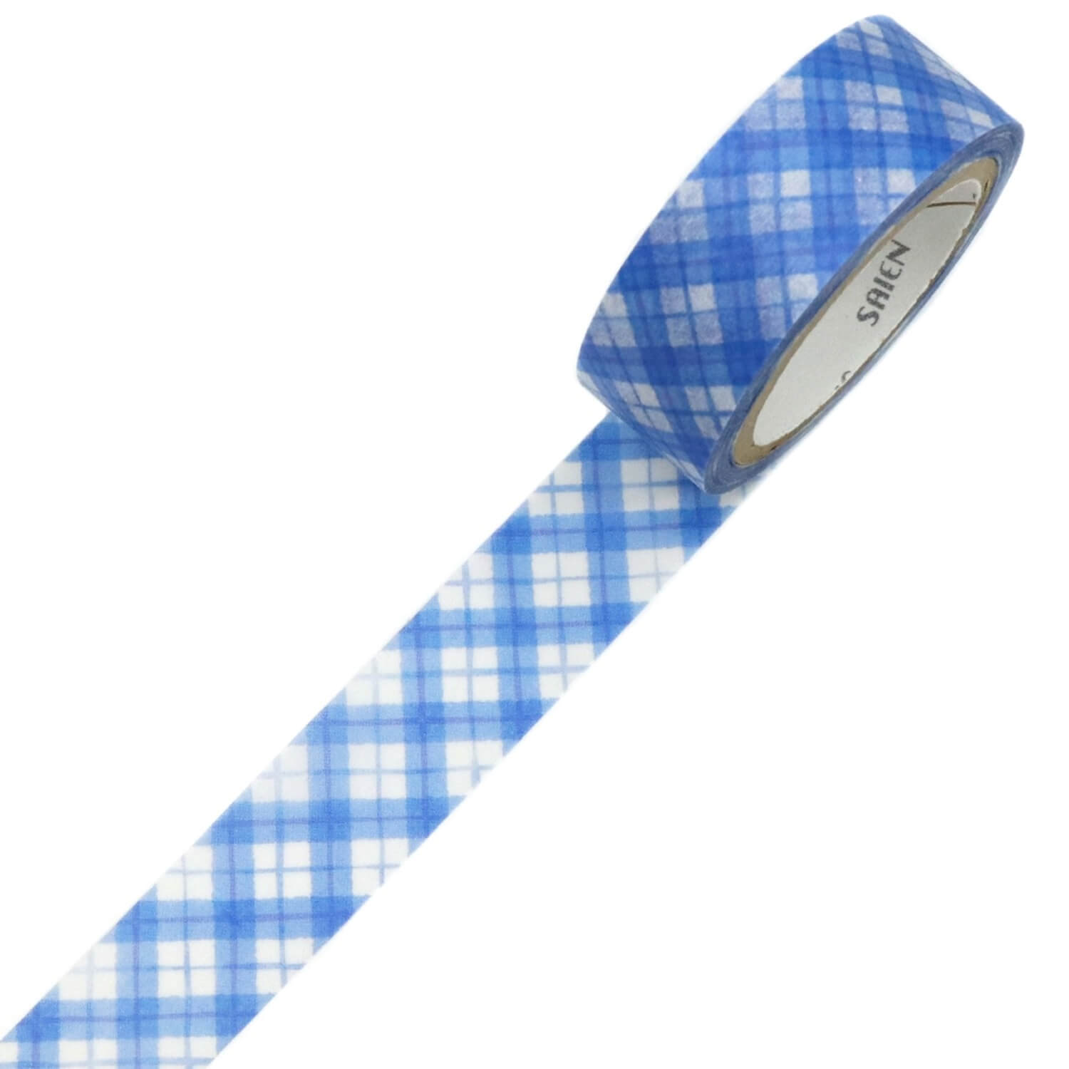 Saien Masking Tape Set – Sky Blue Ribbon (Set of 3)