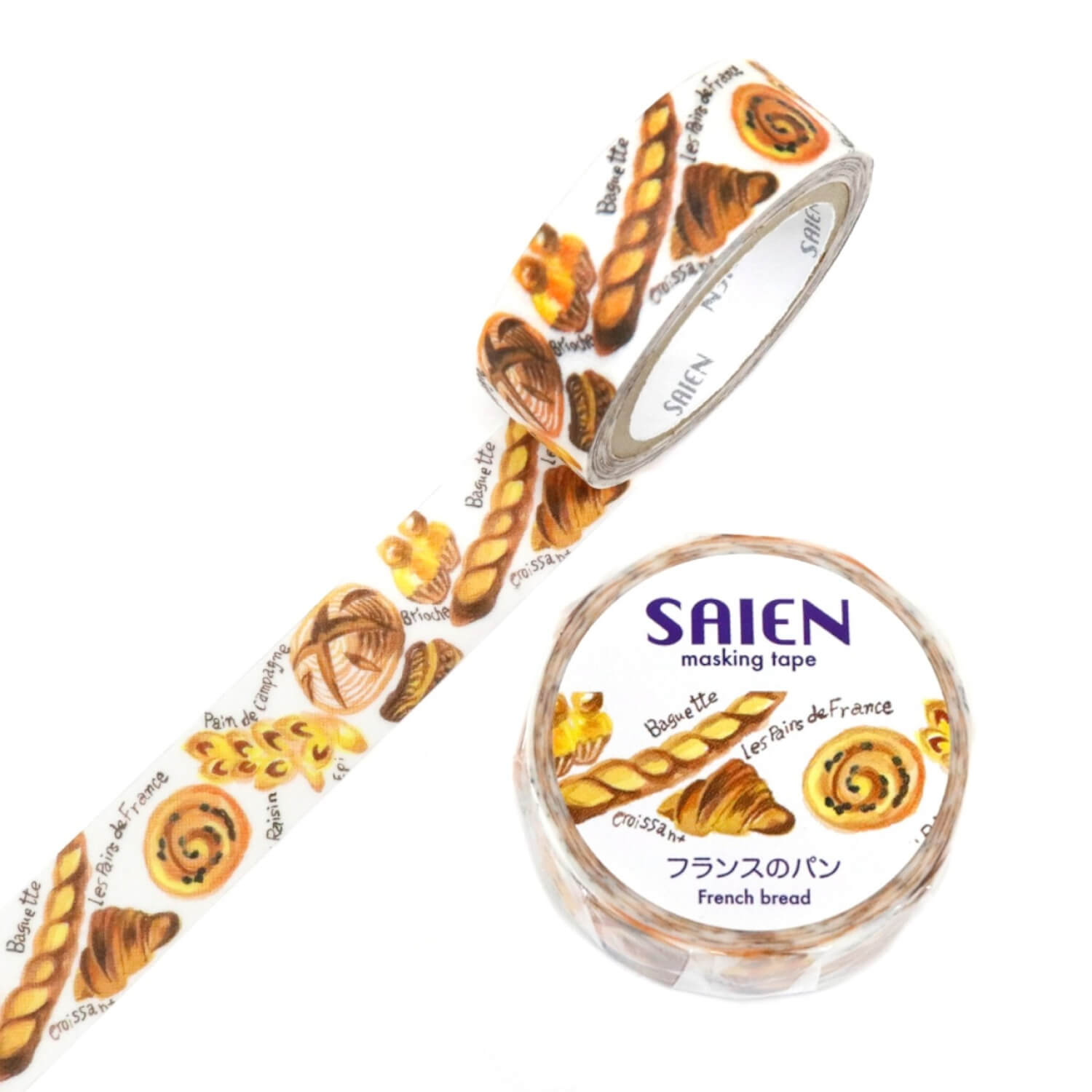 Saien Masking Tape – French Bread