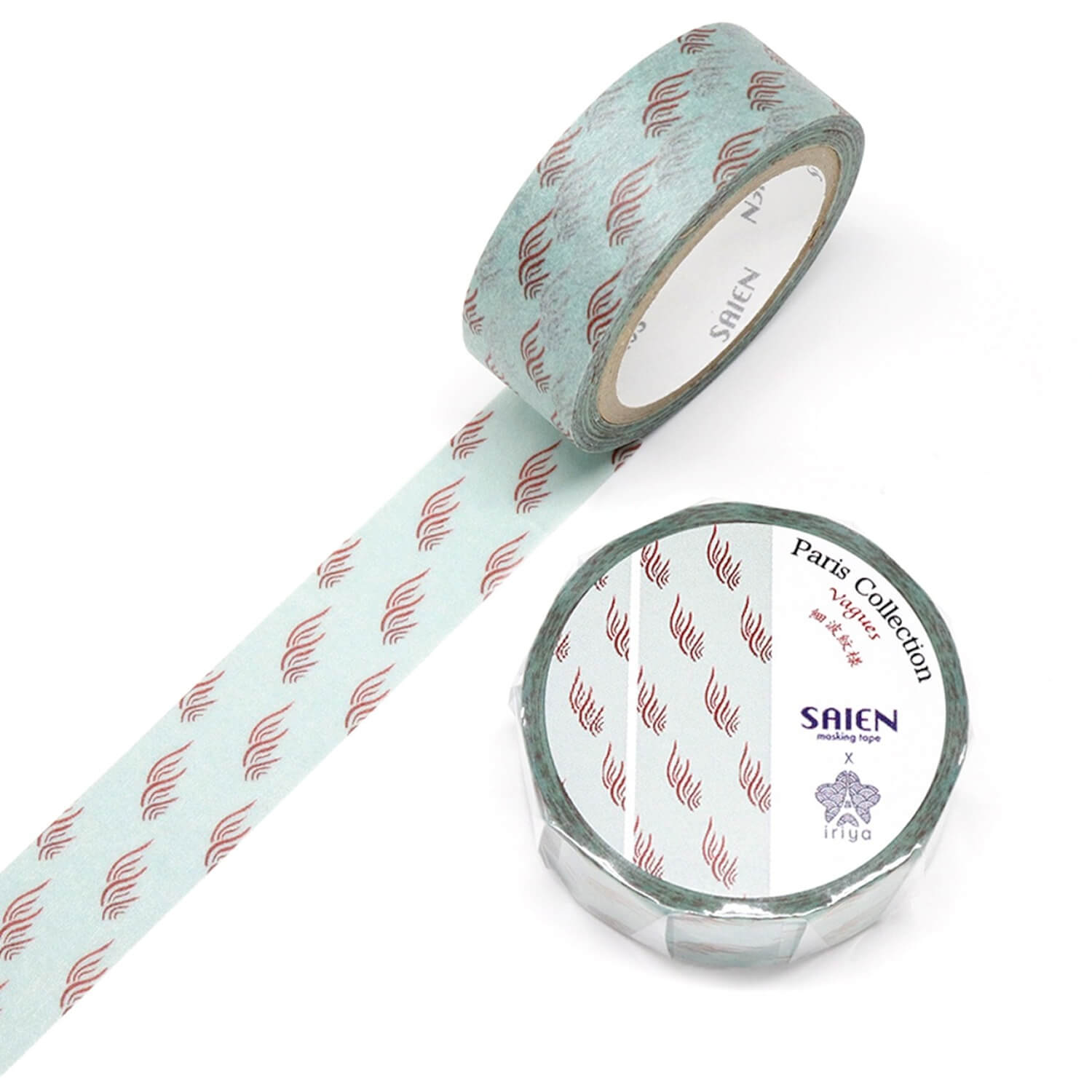 Saien x Ariane Masking Tape – Ripple Pattern