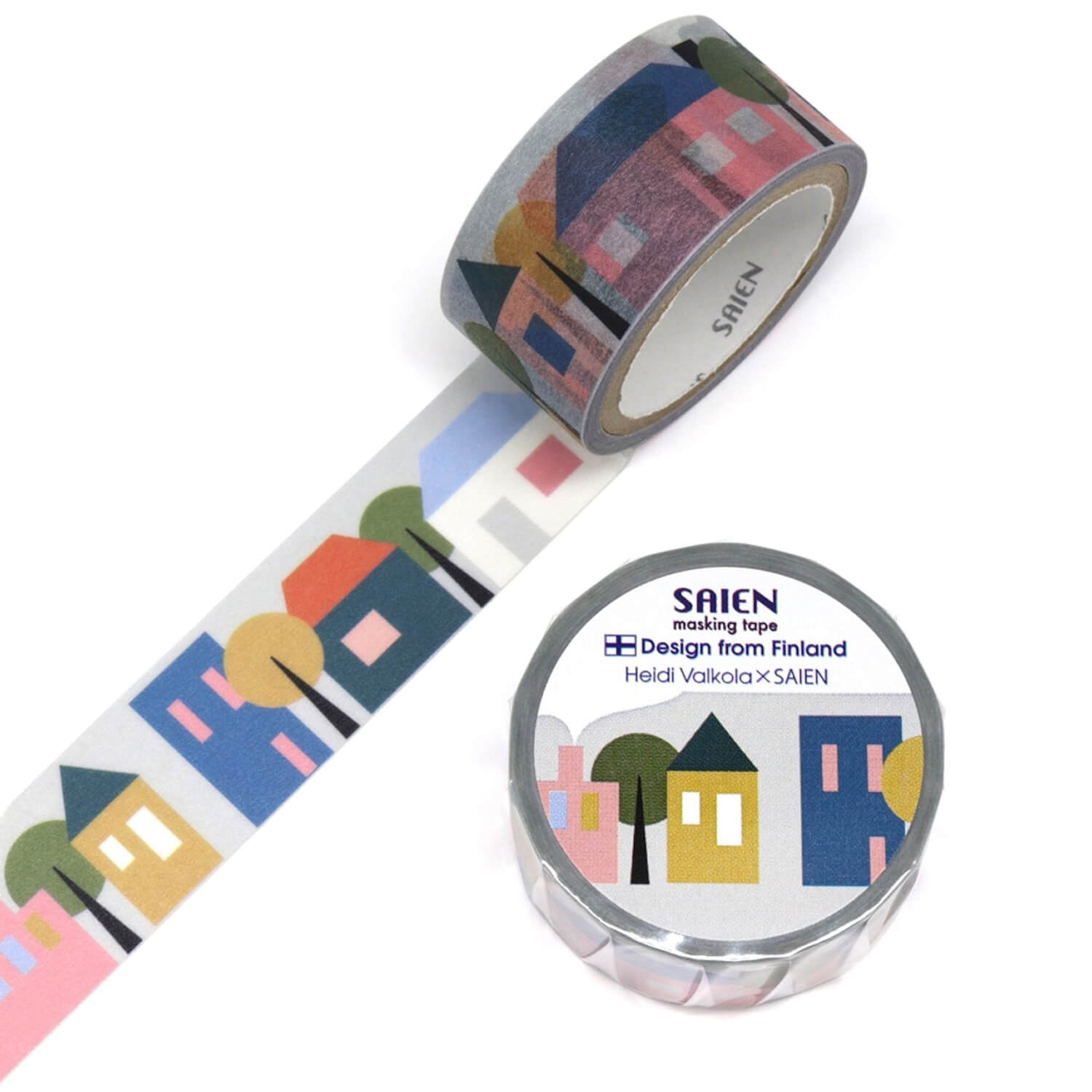 Saien x Heidi Masking Tape – Houses