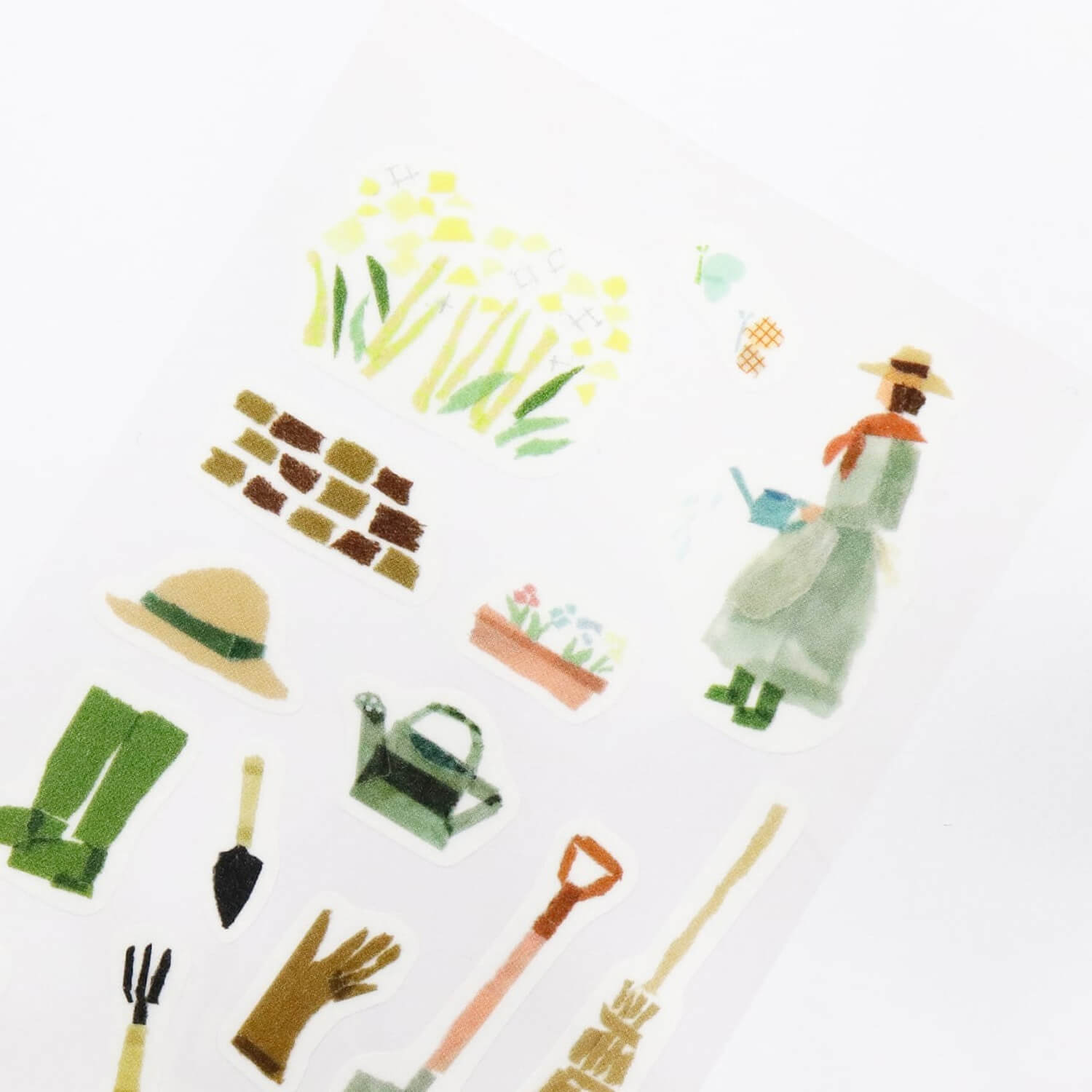 Saien x Miki Tamura Masking Sticker Sheet - Gardentime