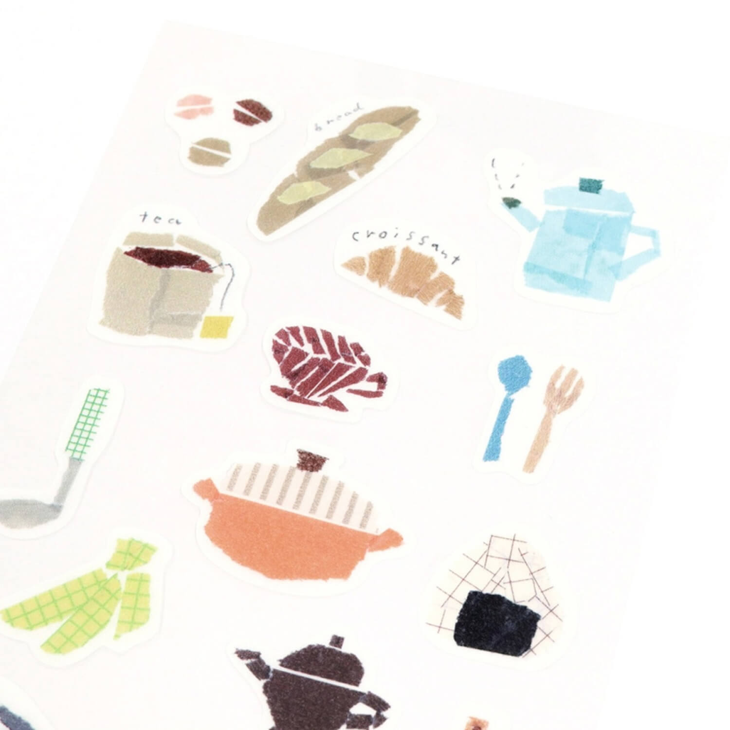 Saien x Miki Tamura Masking Sticker Sheet - Kitchen