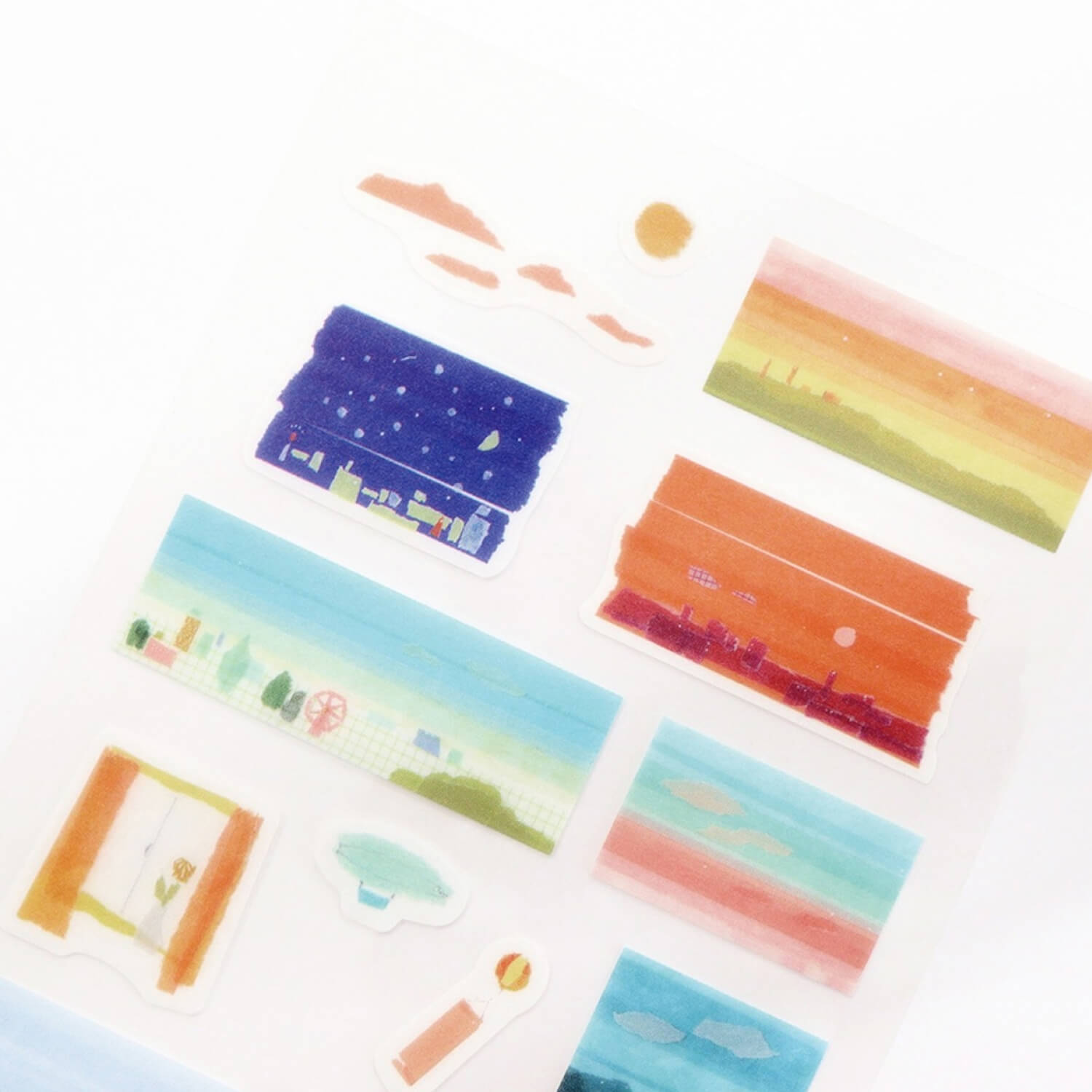 Saien x Miki Tamura Masking Sticker Sheet - Memories