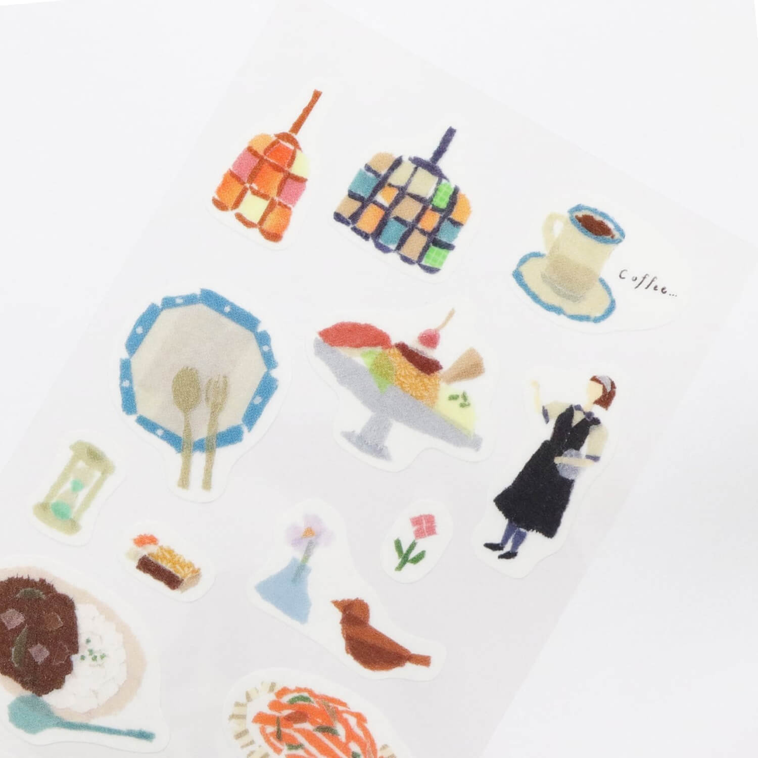 Saien x Miki Tamura Masking Sticker Sheet - Parlor
