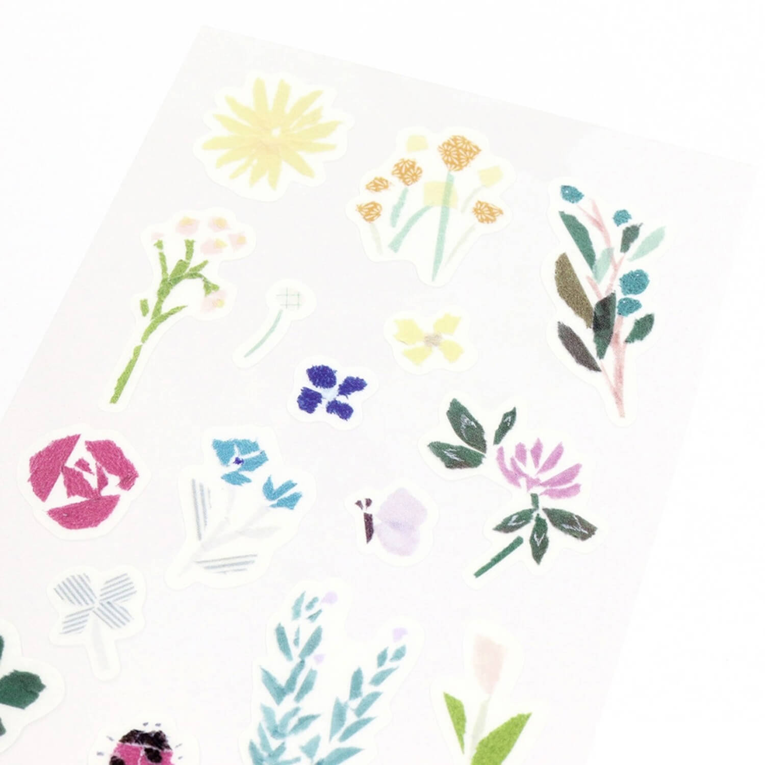 Saien × Miki Tamura Masking Sticker Sheet – Wild Flower