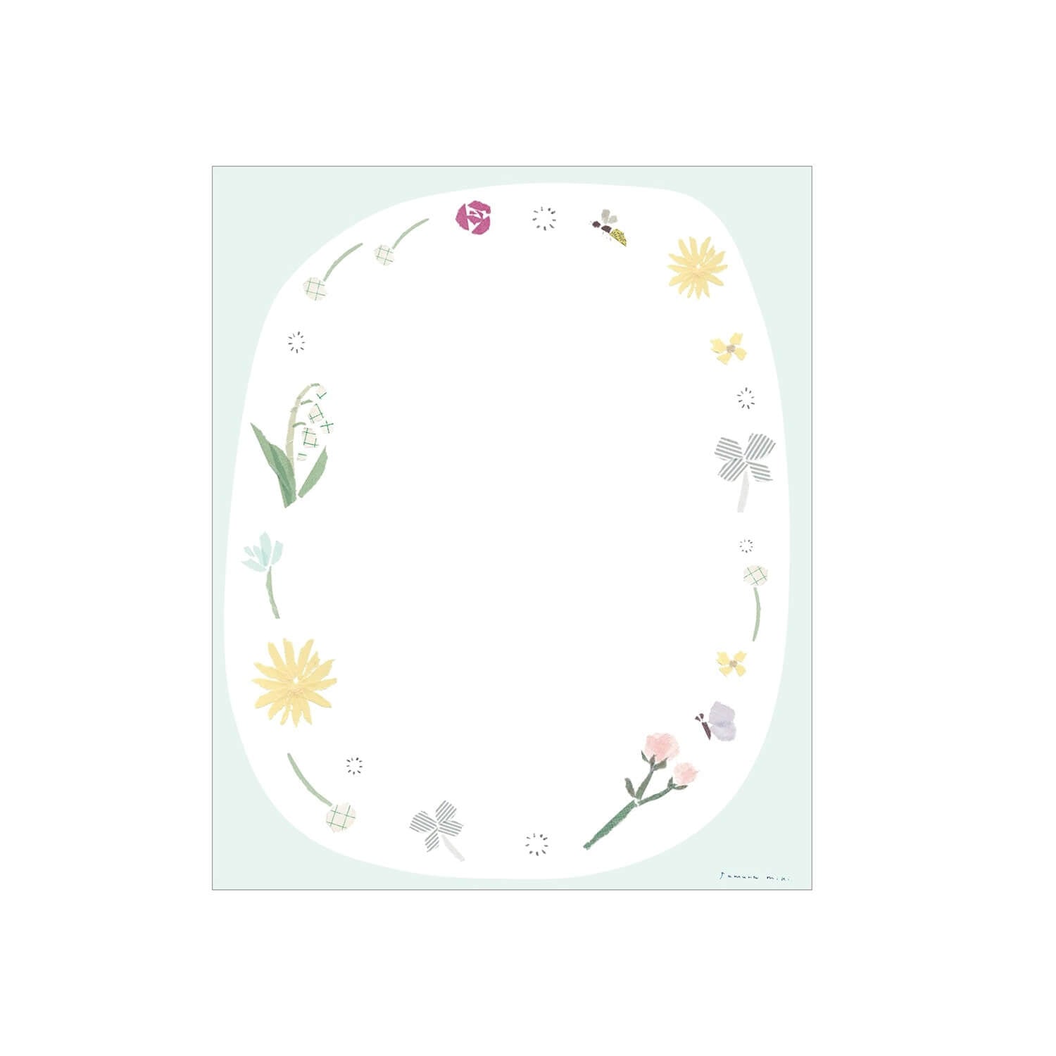 Saien x Miki Tamura Yomoyama Paper – Wild Flower