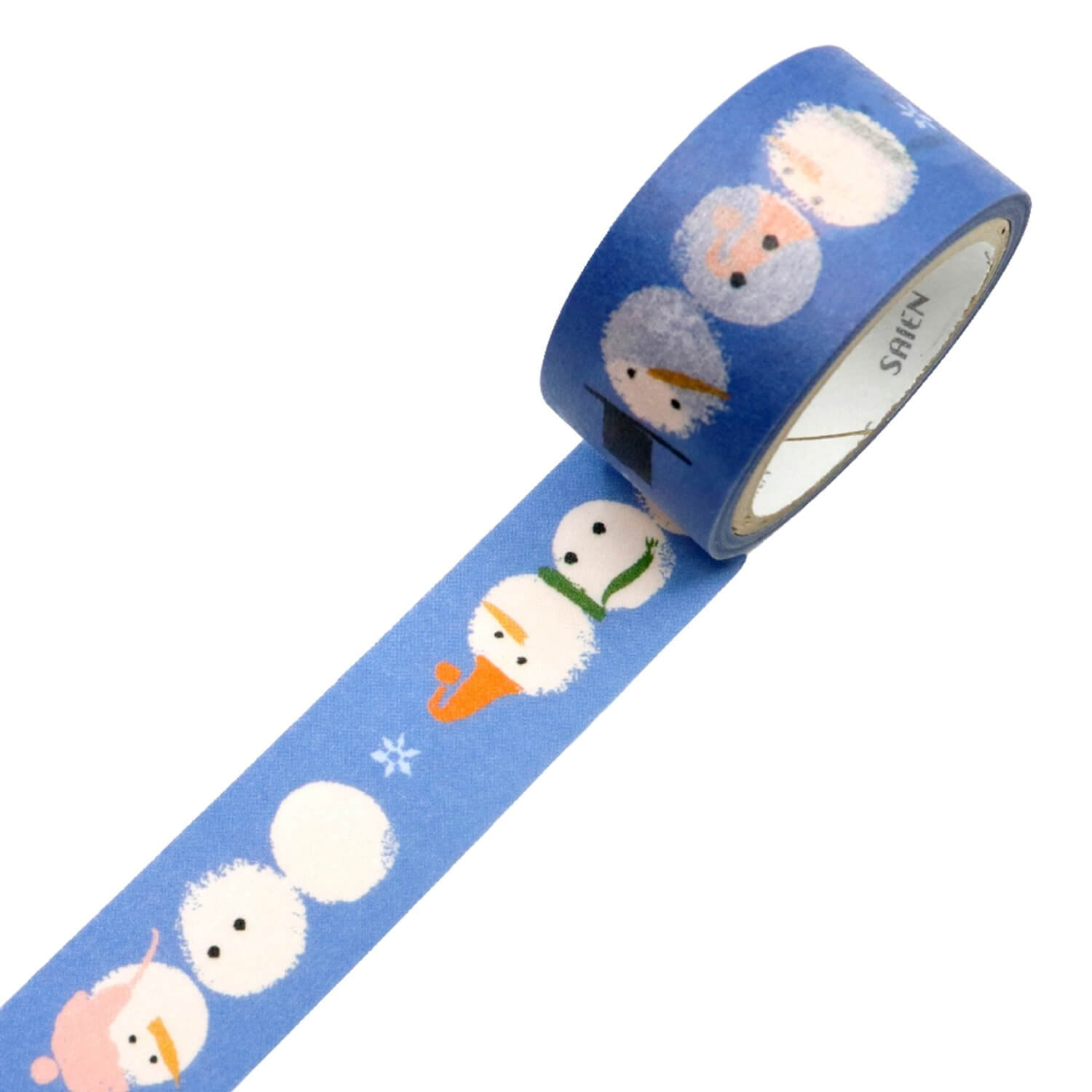 Saien × Mirva Malmgren Masking Tape - Snowman